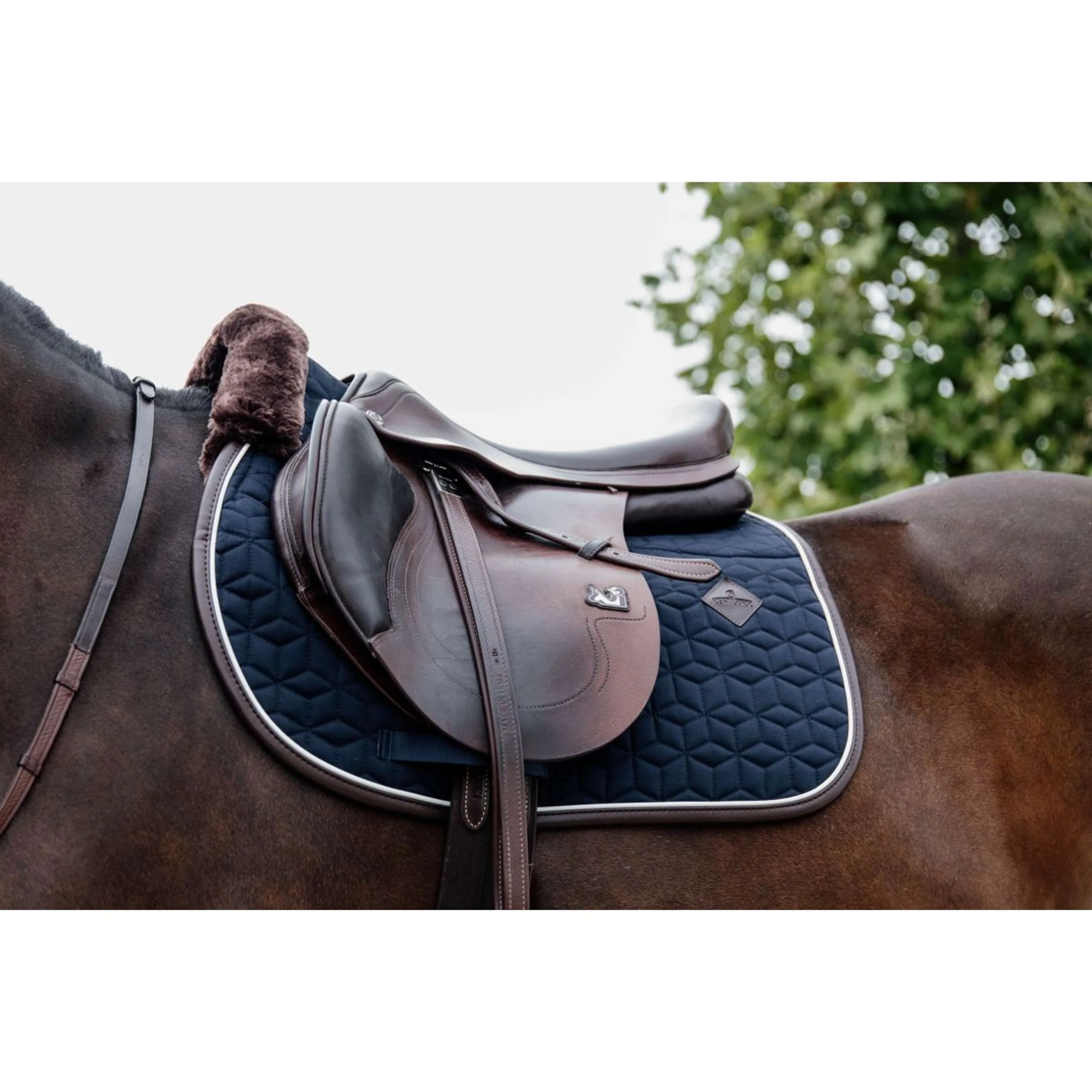 Kentucky Tapis de Selle Skin Friendly de Saut Marin - Image 2