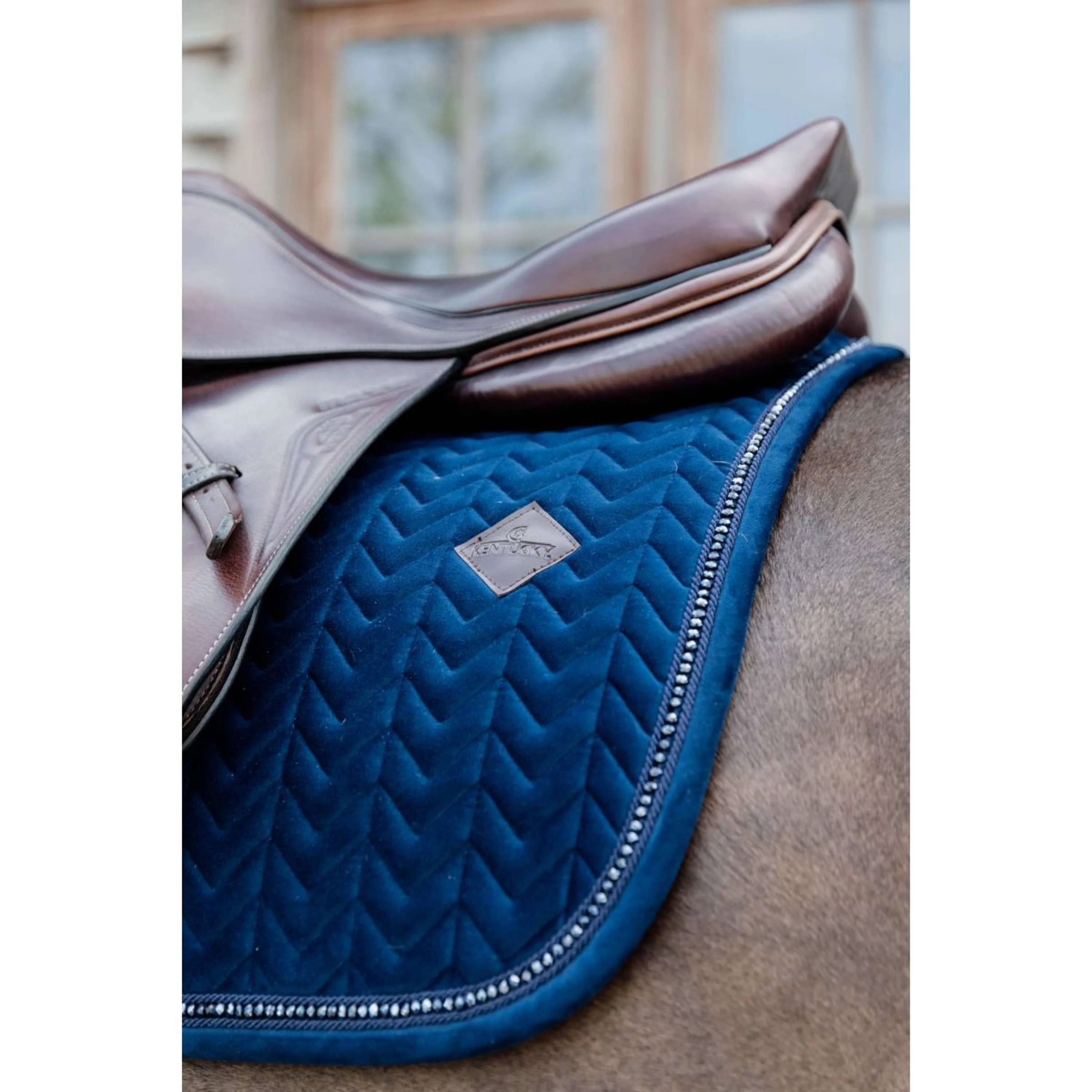 Kentucky Tapis de Selle velours Pearls de Saut Marin - Image 8