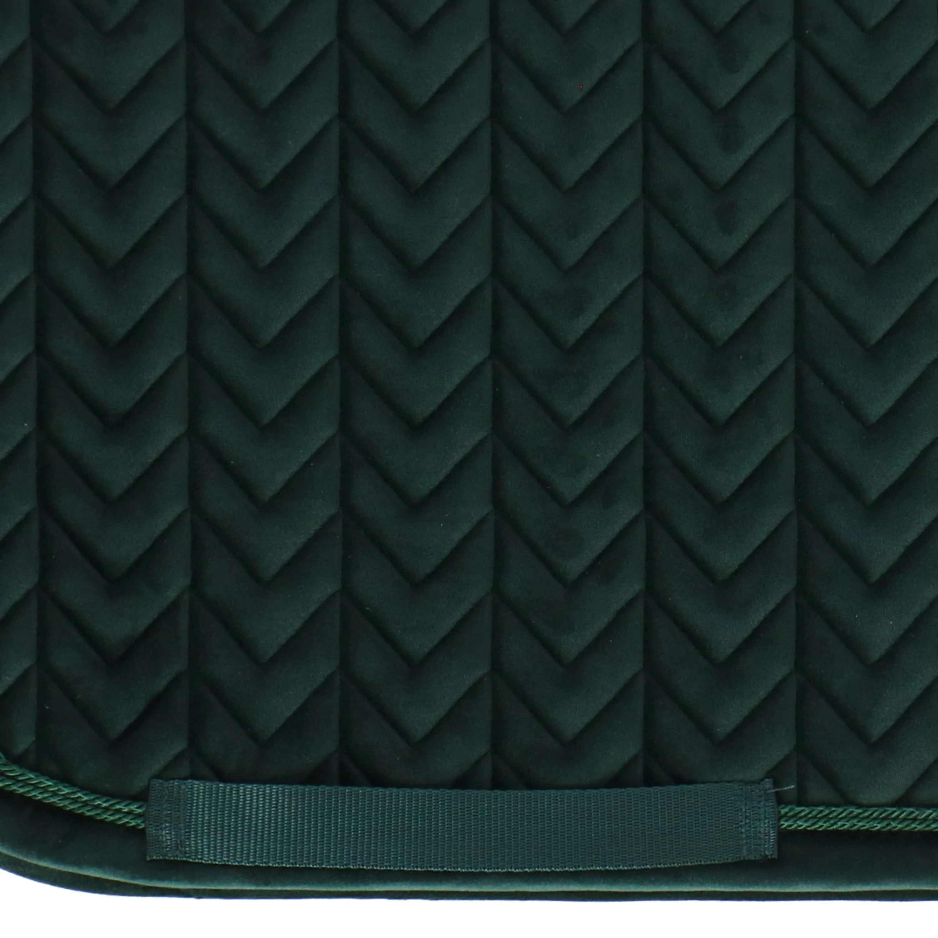 Kentucky Tapis de Selle velours Pearls Dressage Pine Green - Image 10