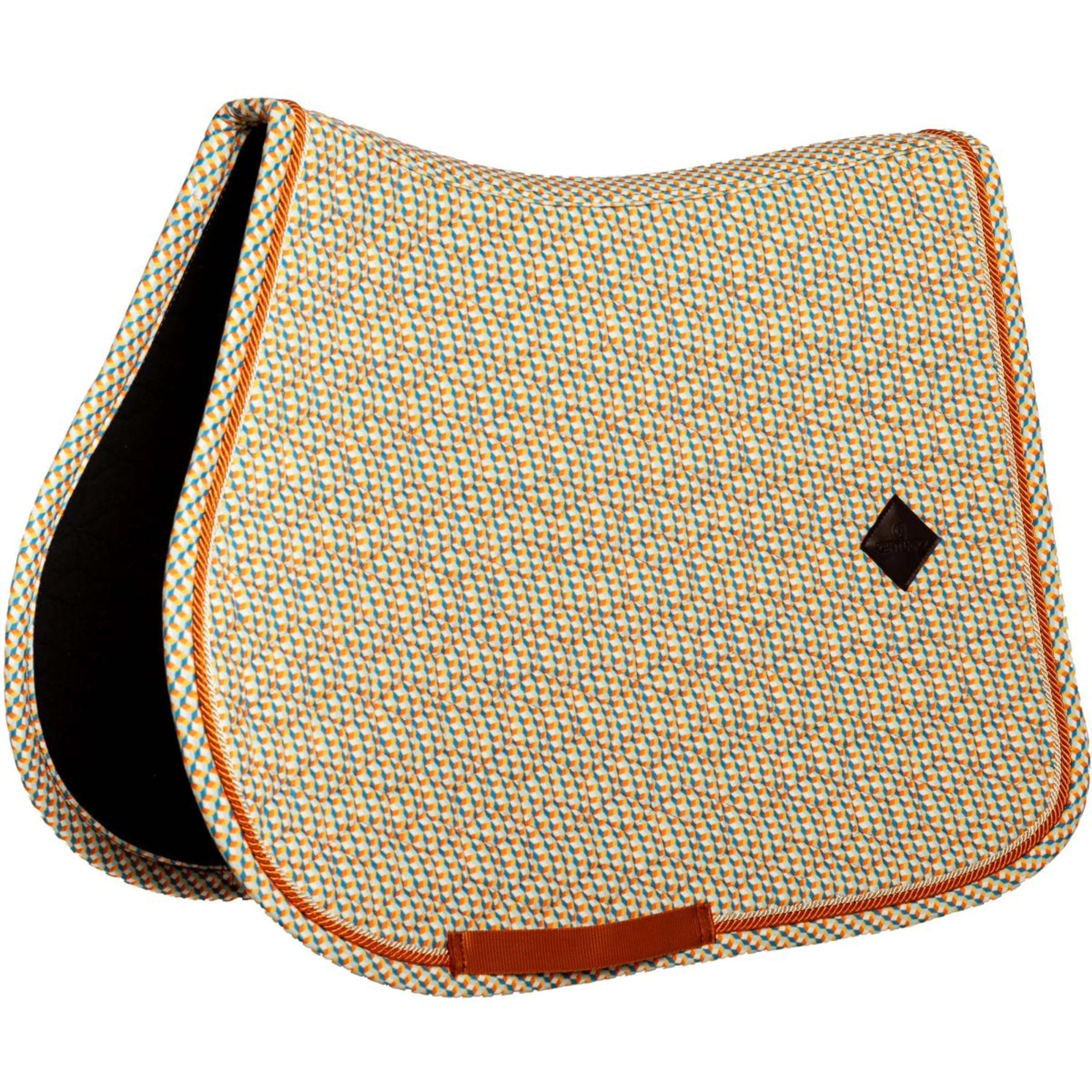 Kentucky Tapis de Selle Velvet Cubes de Saut Multicolor