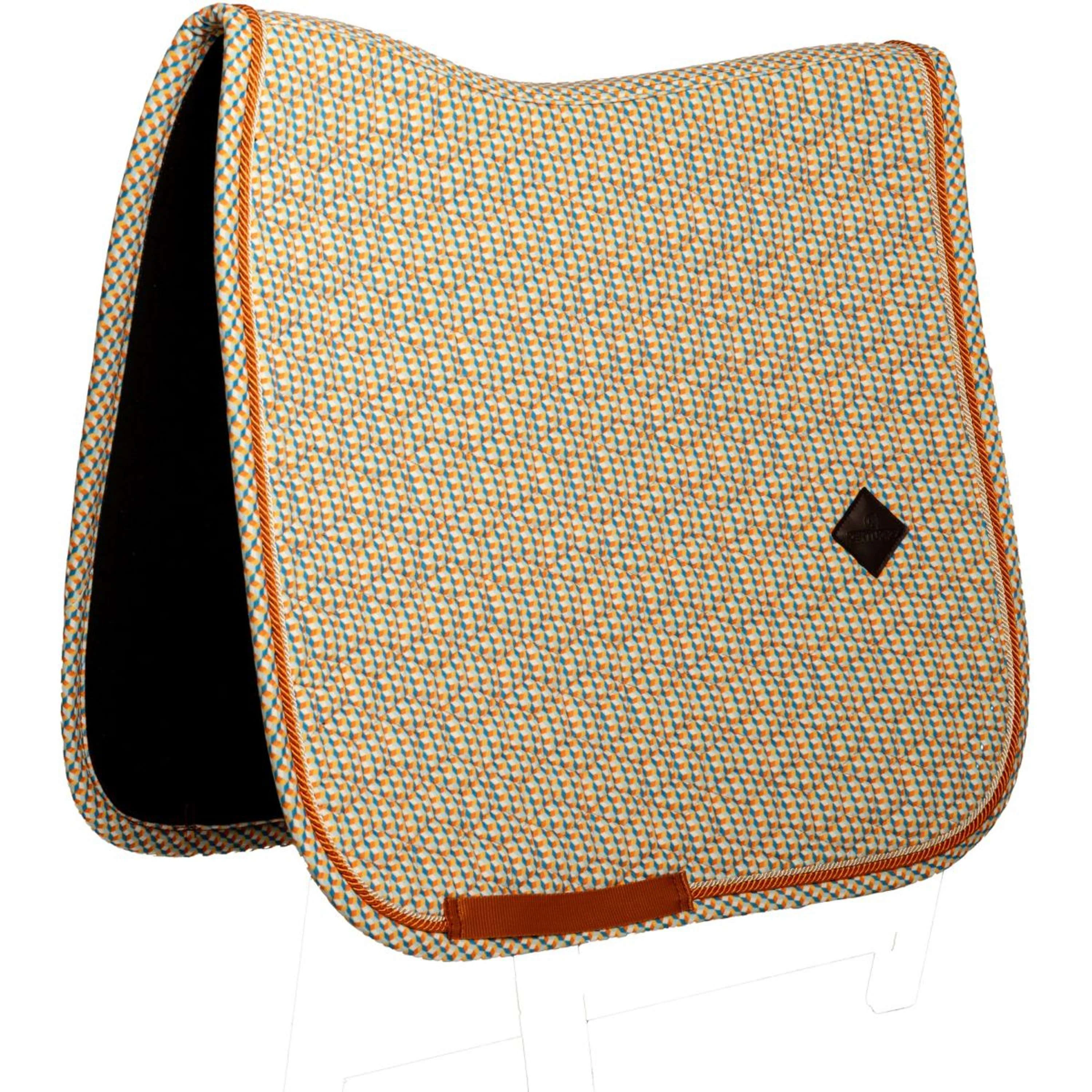 Kentucky Tapis de Selle Velvet Cubes Dressage Multicolor