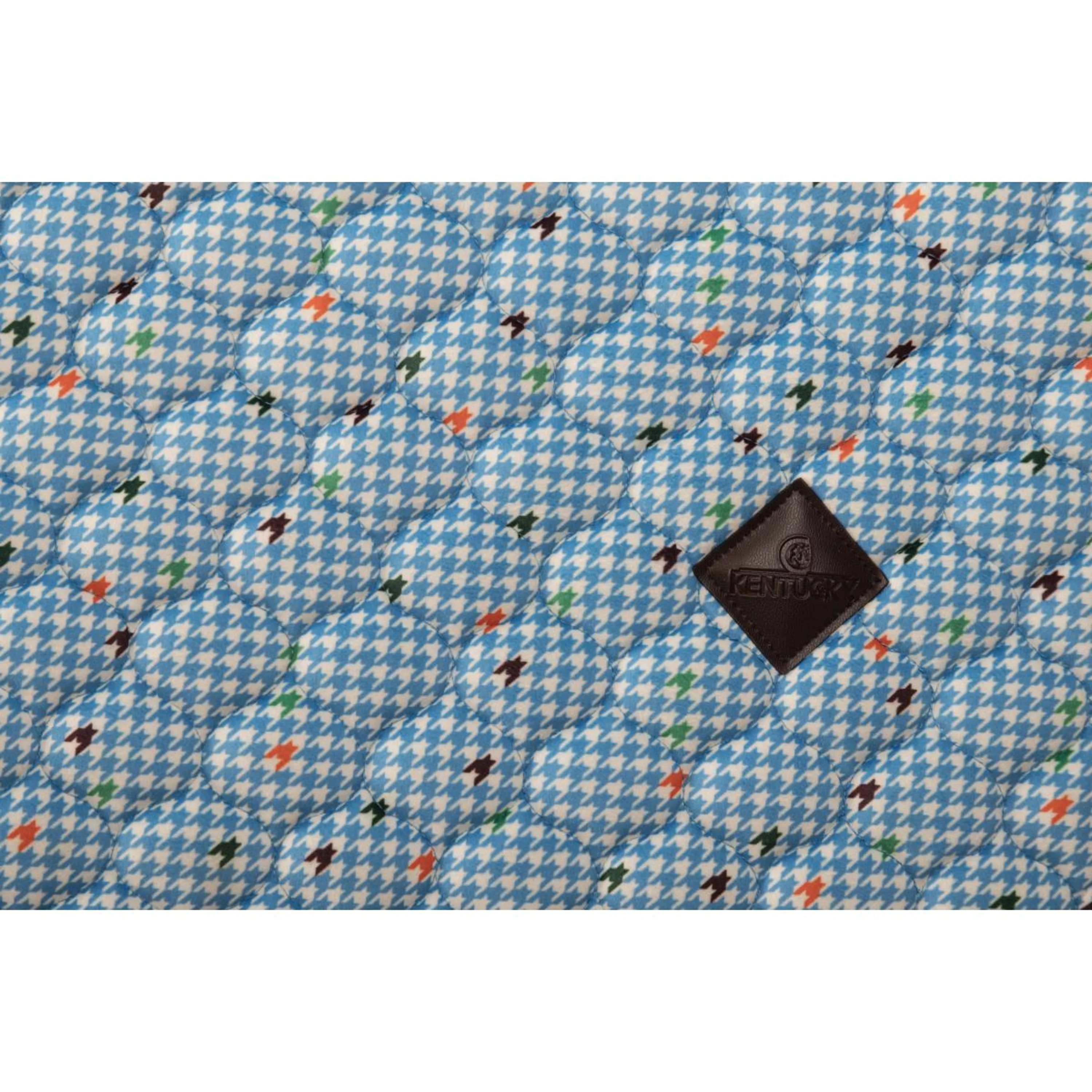 Kentucky Tapis de Selle Velvet Pied De Poule de Saut Marin - Image 4