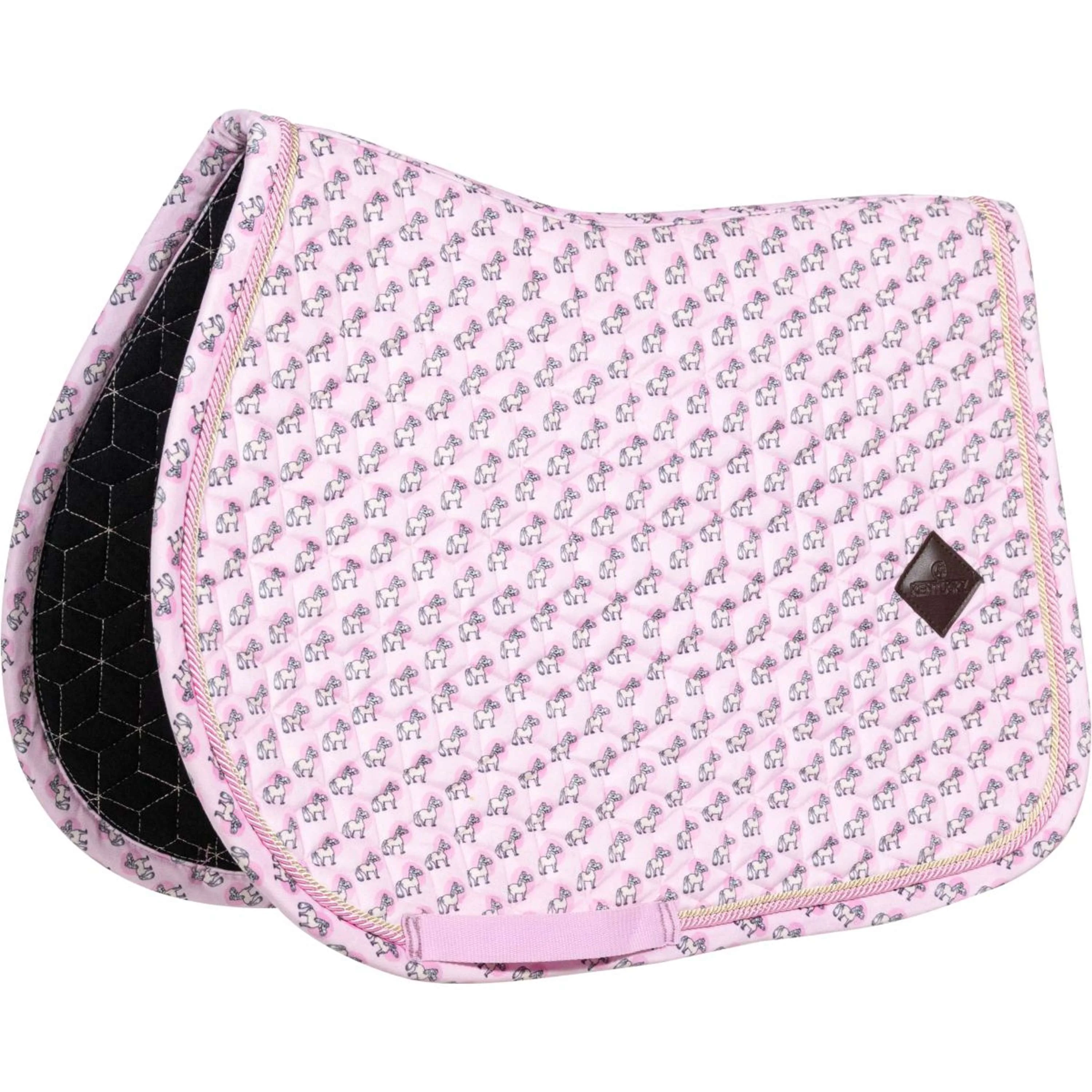 Kentucky Tapis de Selle Velvet Sammy de Saut Old Rose
