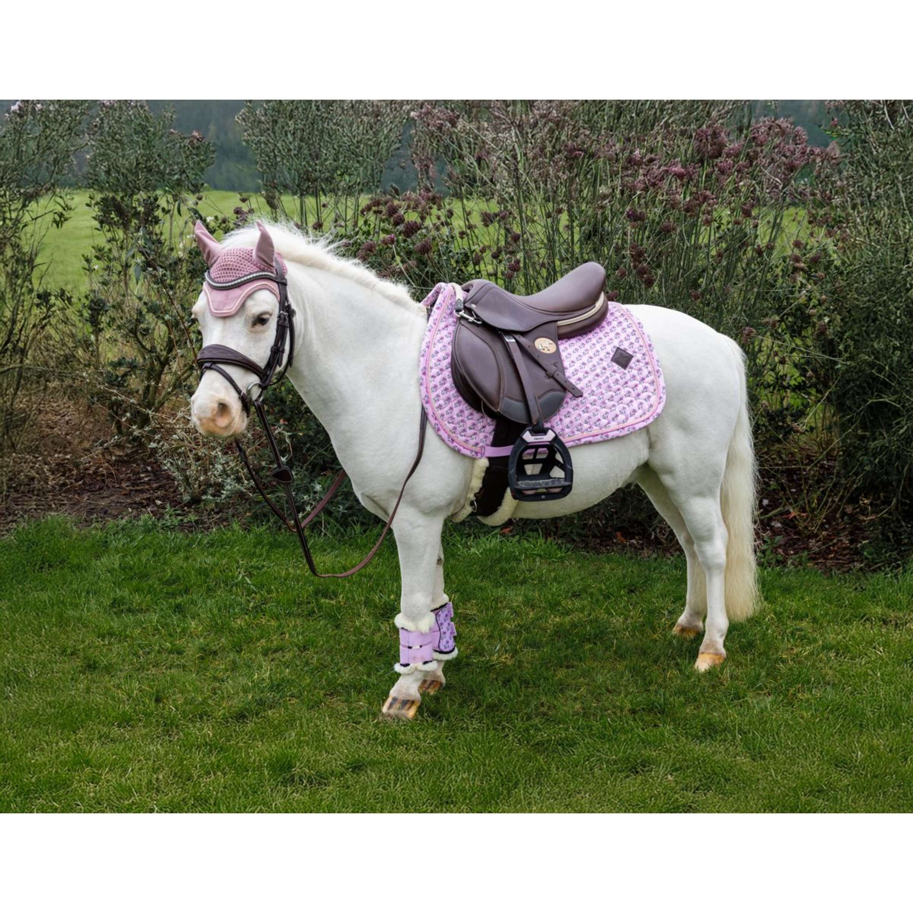 Kentucky Tapis de Selle Velvet Sammy de Saut Old Rose - Image 2