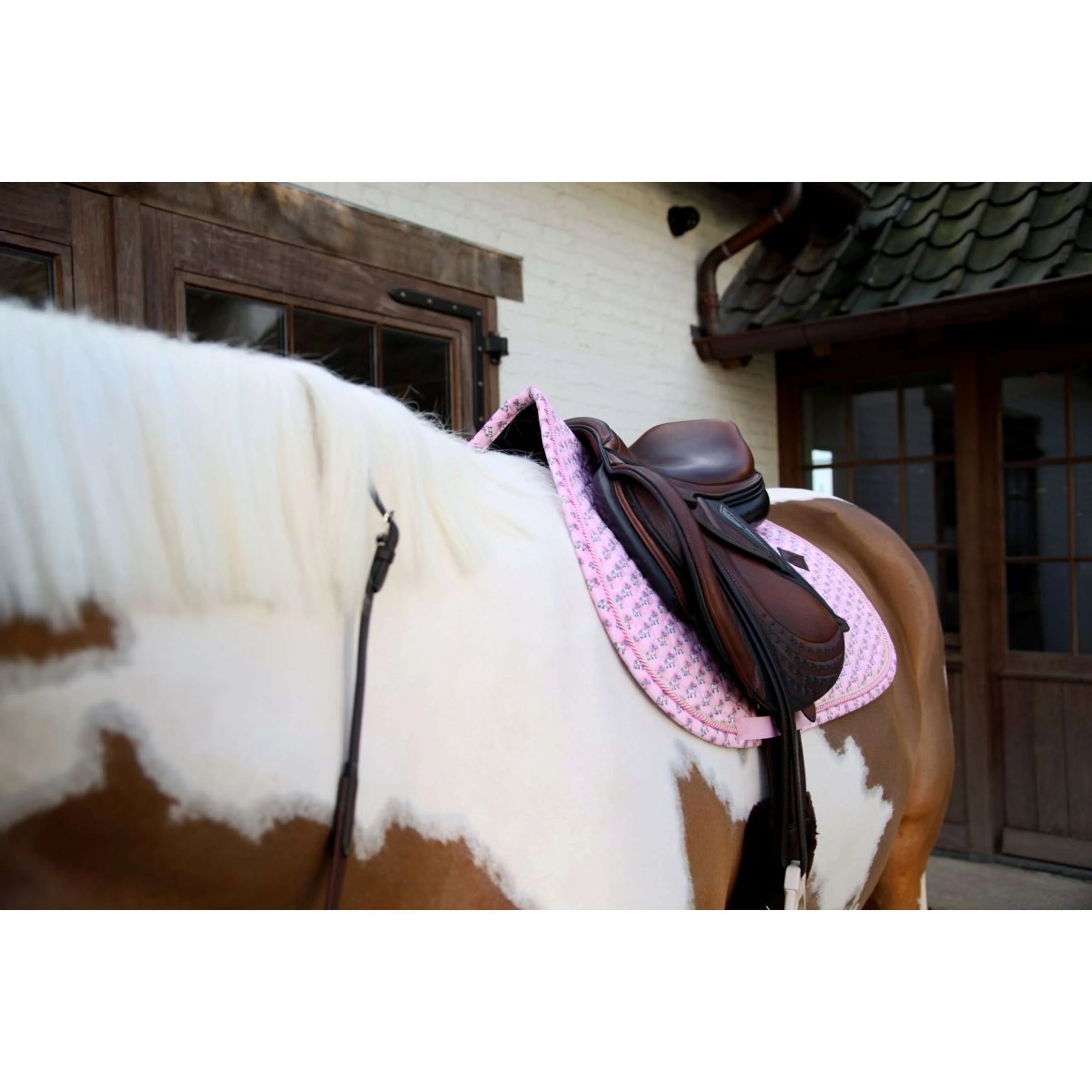 Kentucky Tapis de Selle Velvet Sammy de Saut Old Rose - Image 6