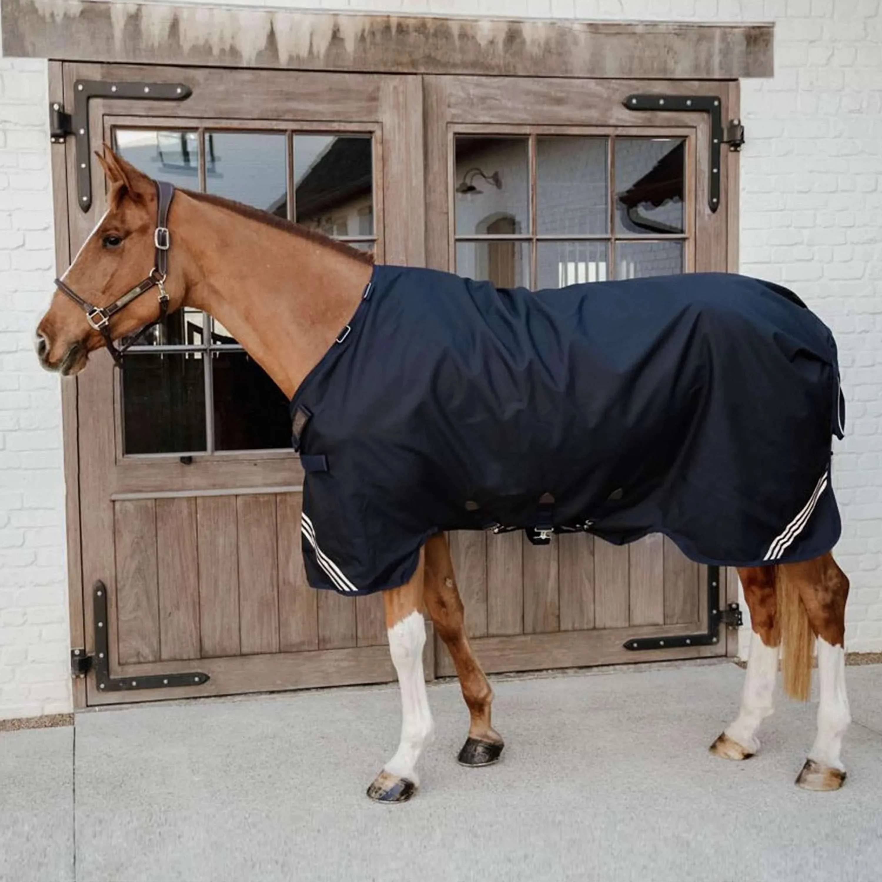 Kentucky Turnout Rug All Weather Comfort Waterproof 200g Noir - Image 2
