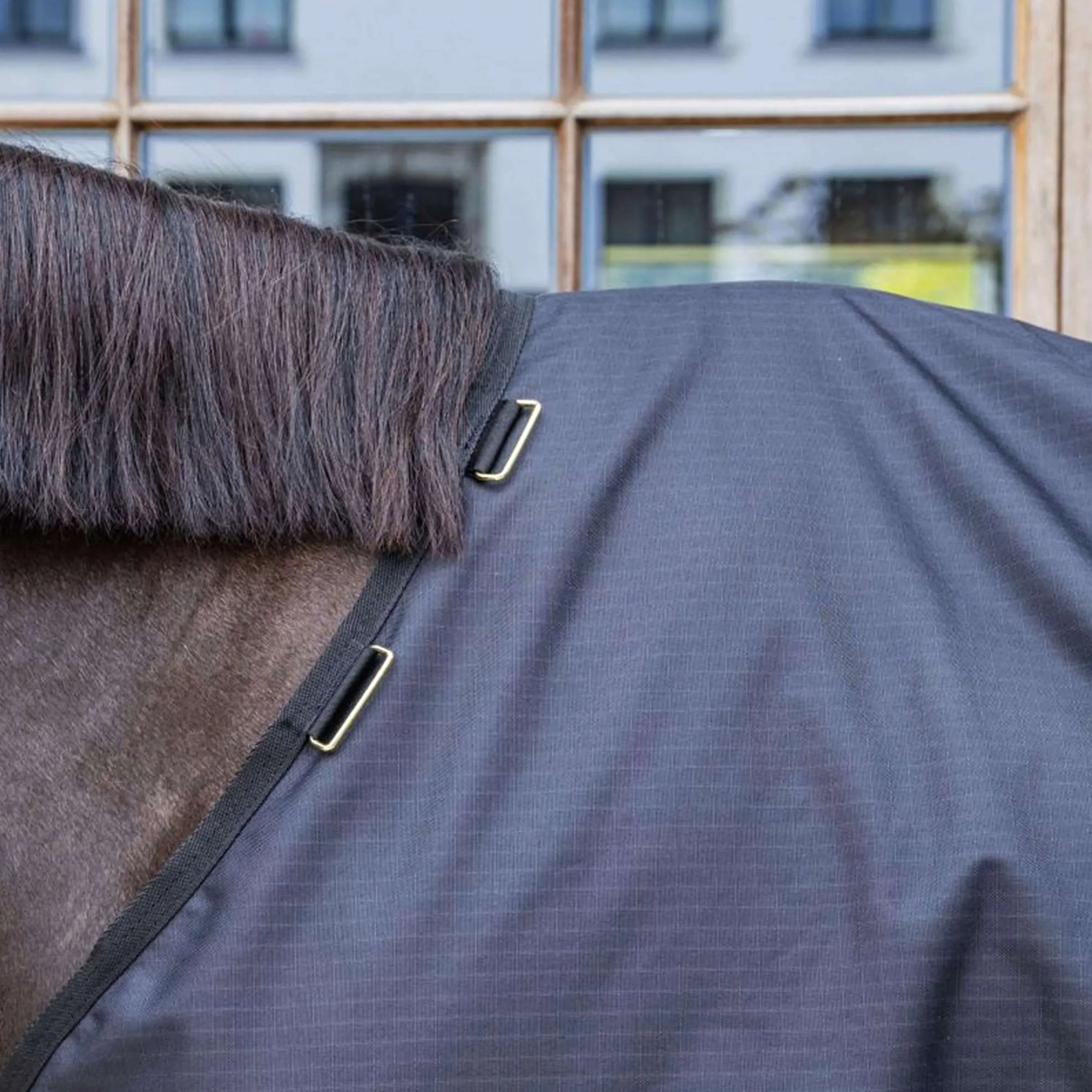 Kentucky Turnout Rug All Weather Waterproof Classic 0g Noir - Image 3