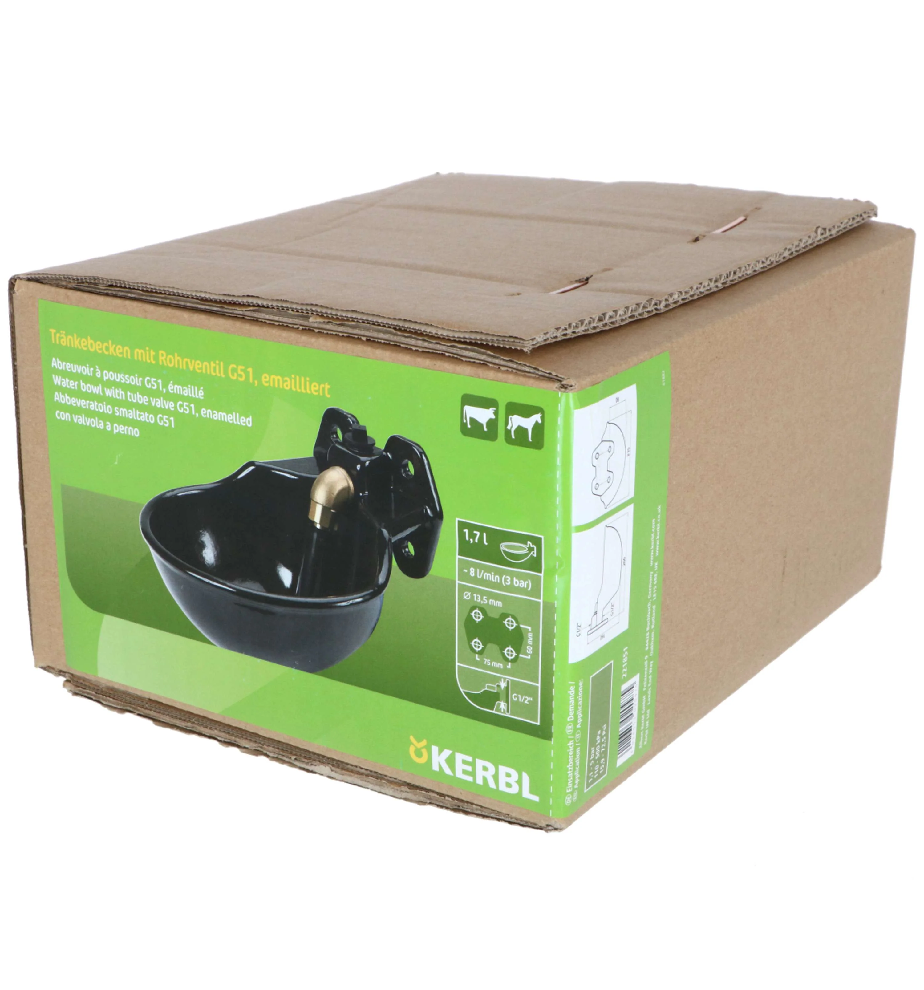 Kerbl Abreuvoir à Soupape Eurohorse G51 - Image 9