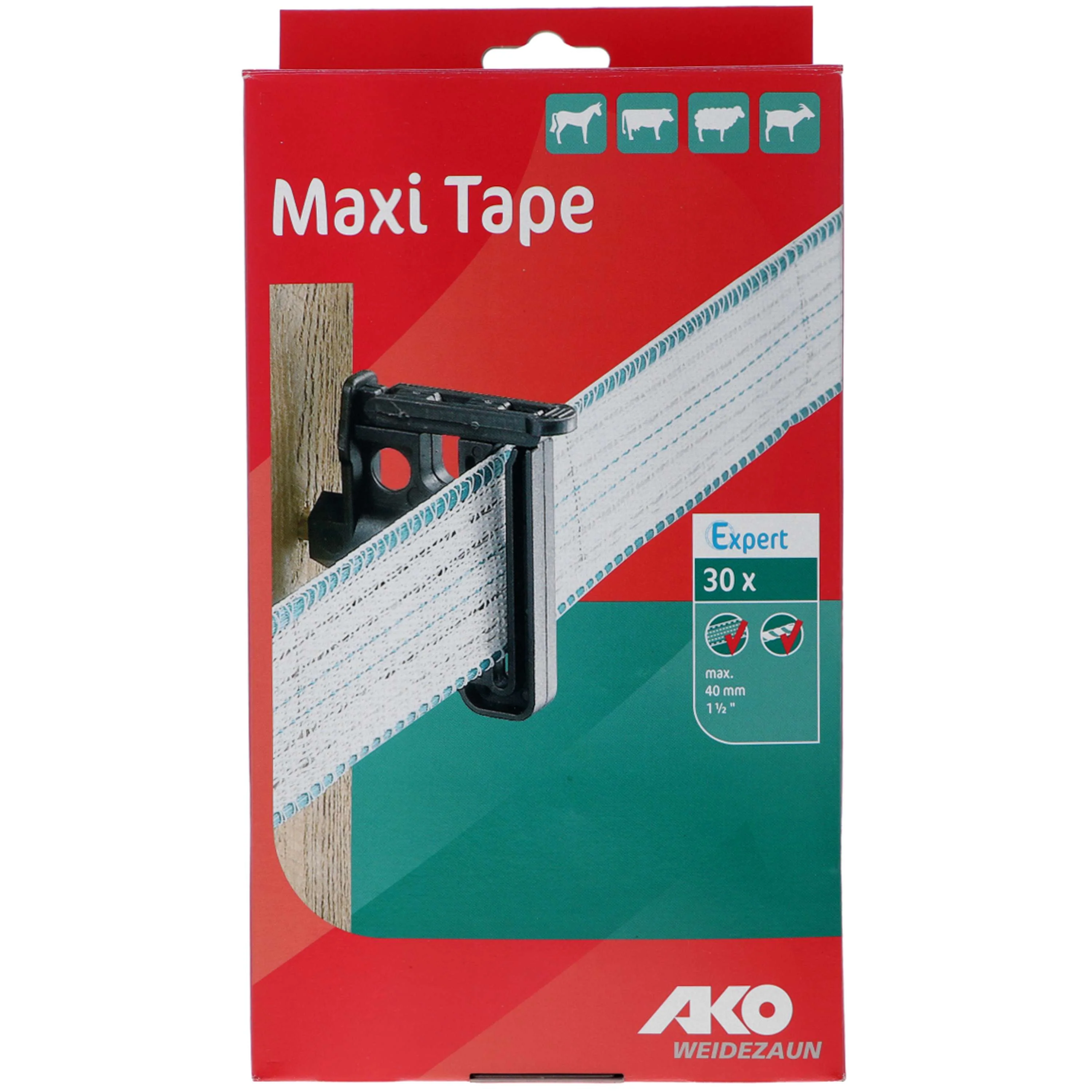 Kerbl Isolateur Clip Maxi Tape 30 Pièces - Image 2