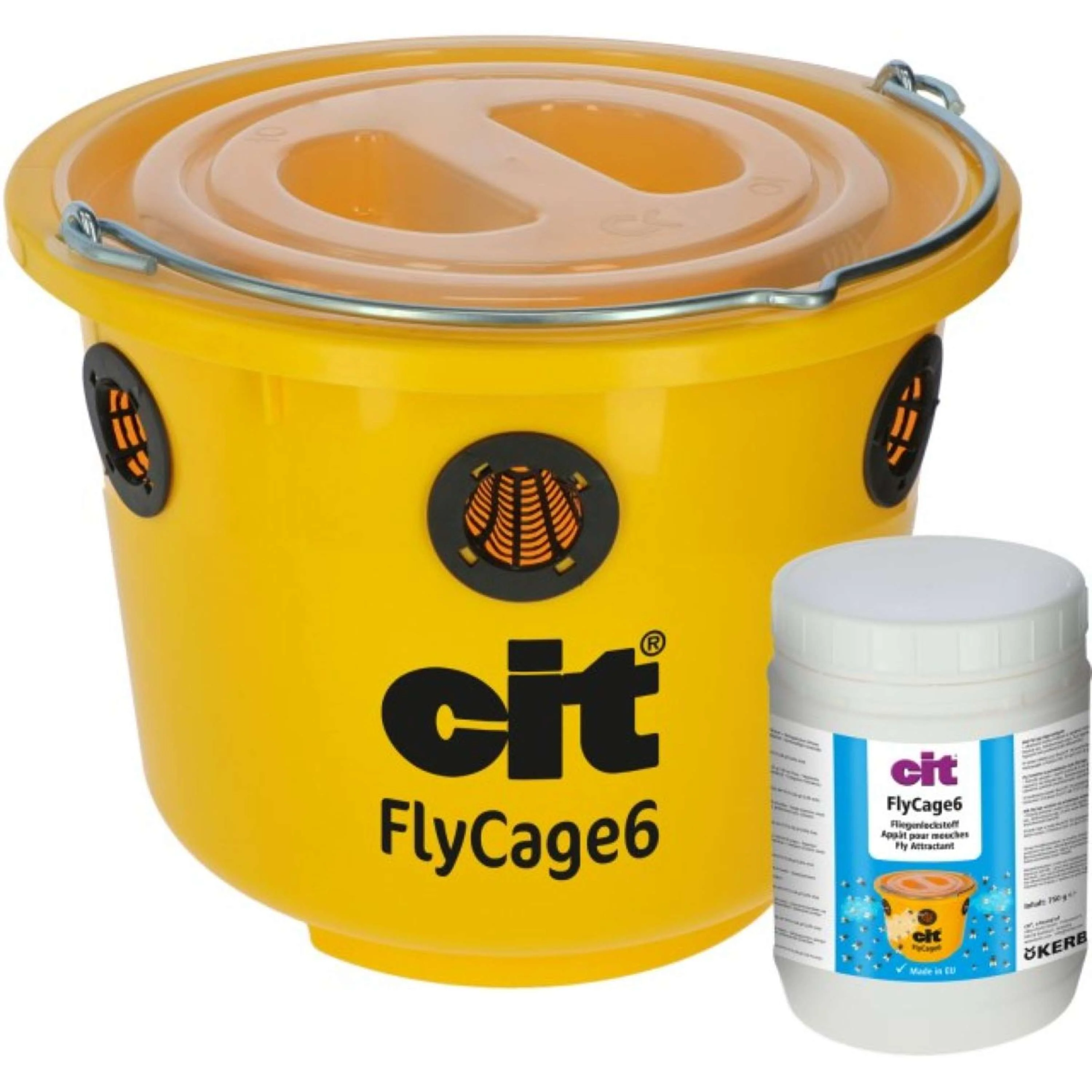 Kerbl Piège à Mouches Cit FlyCage6 Set Jaune - Image 2