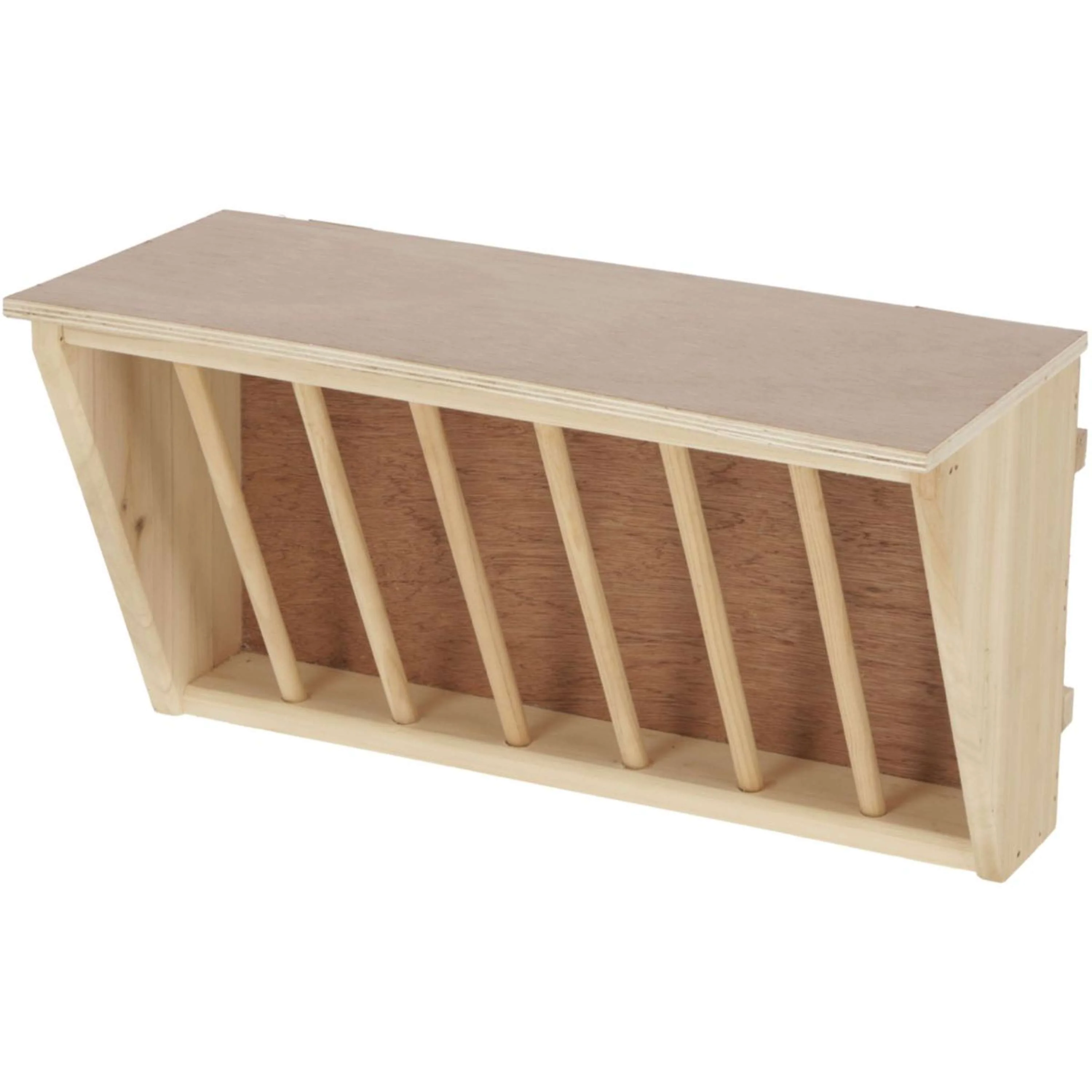 Kerbl Râtelier pour Lapin Bois avec Place Assise