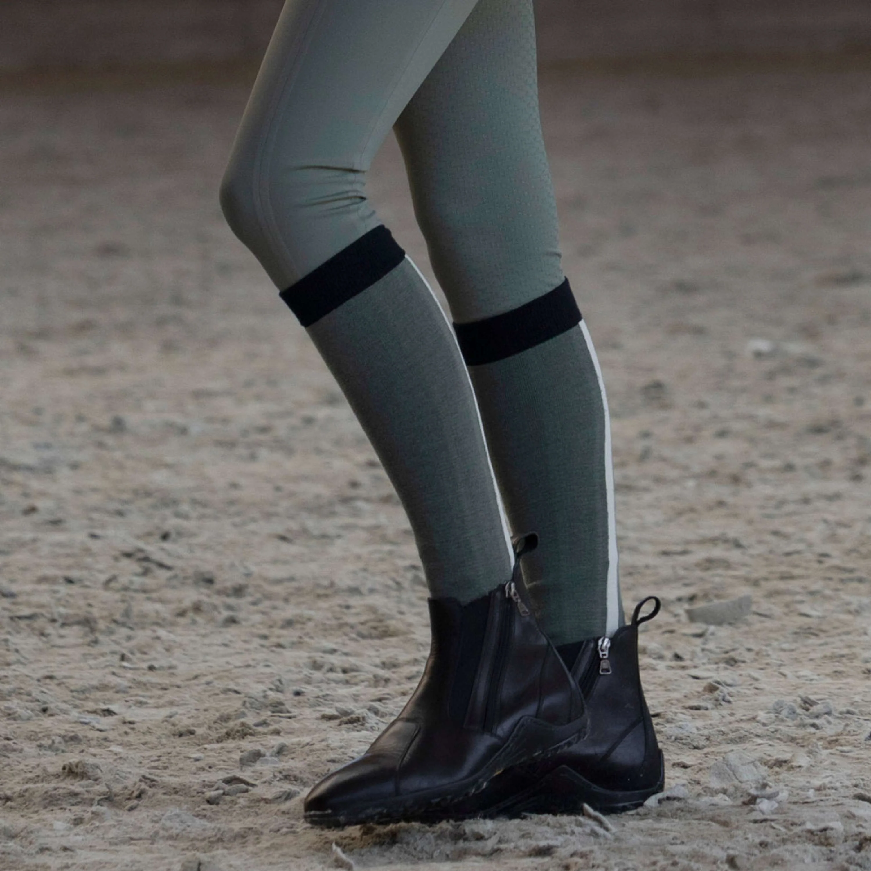 Kingsland Chaussettes d'Équitation KLLaura Coolmax 2-Pack Green Agave - Image 2