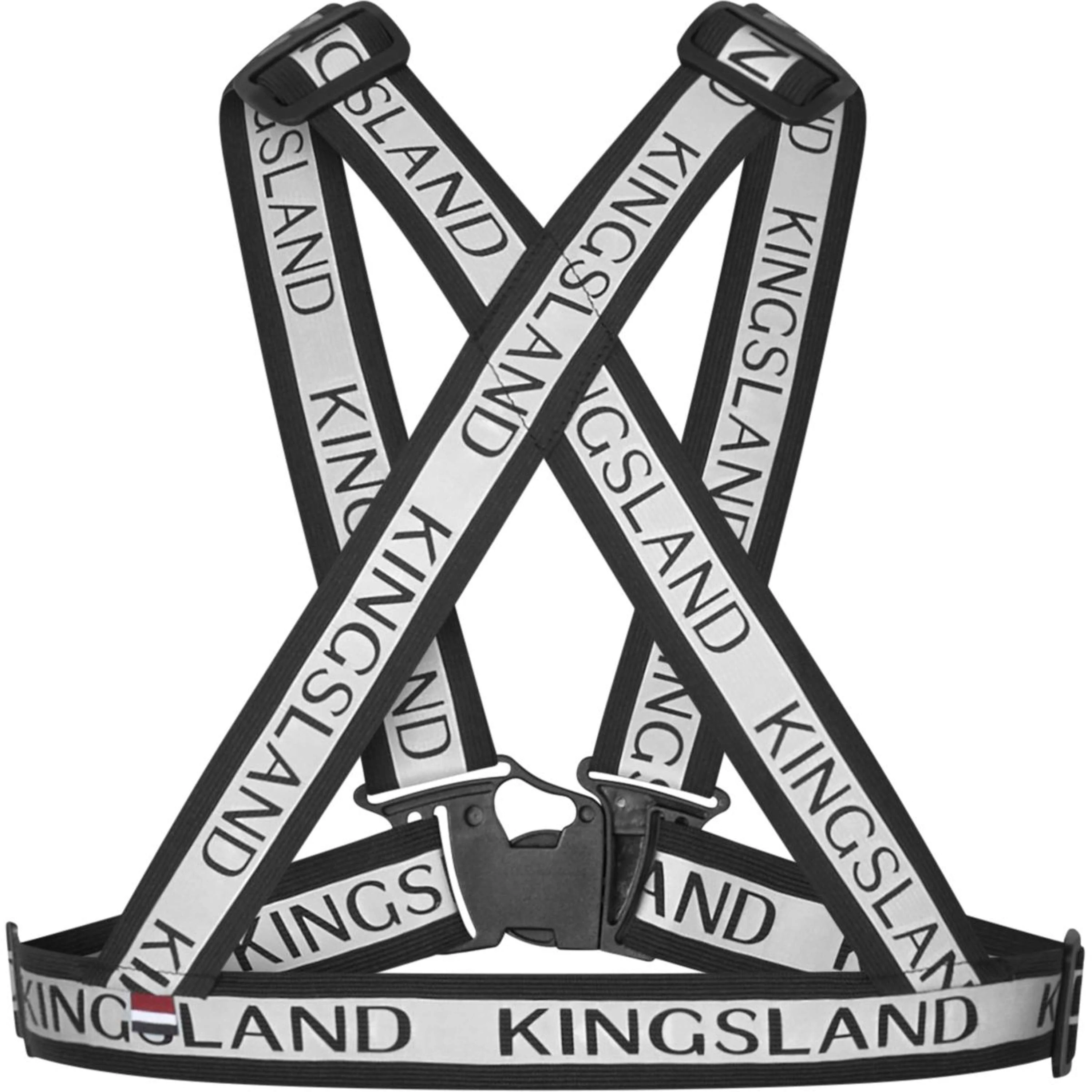 Kingsland Gilet de Sécurité Classic Réflexion Noir