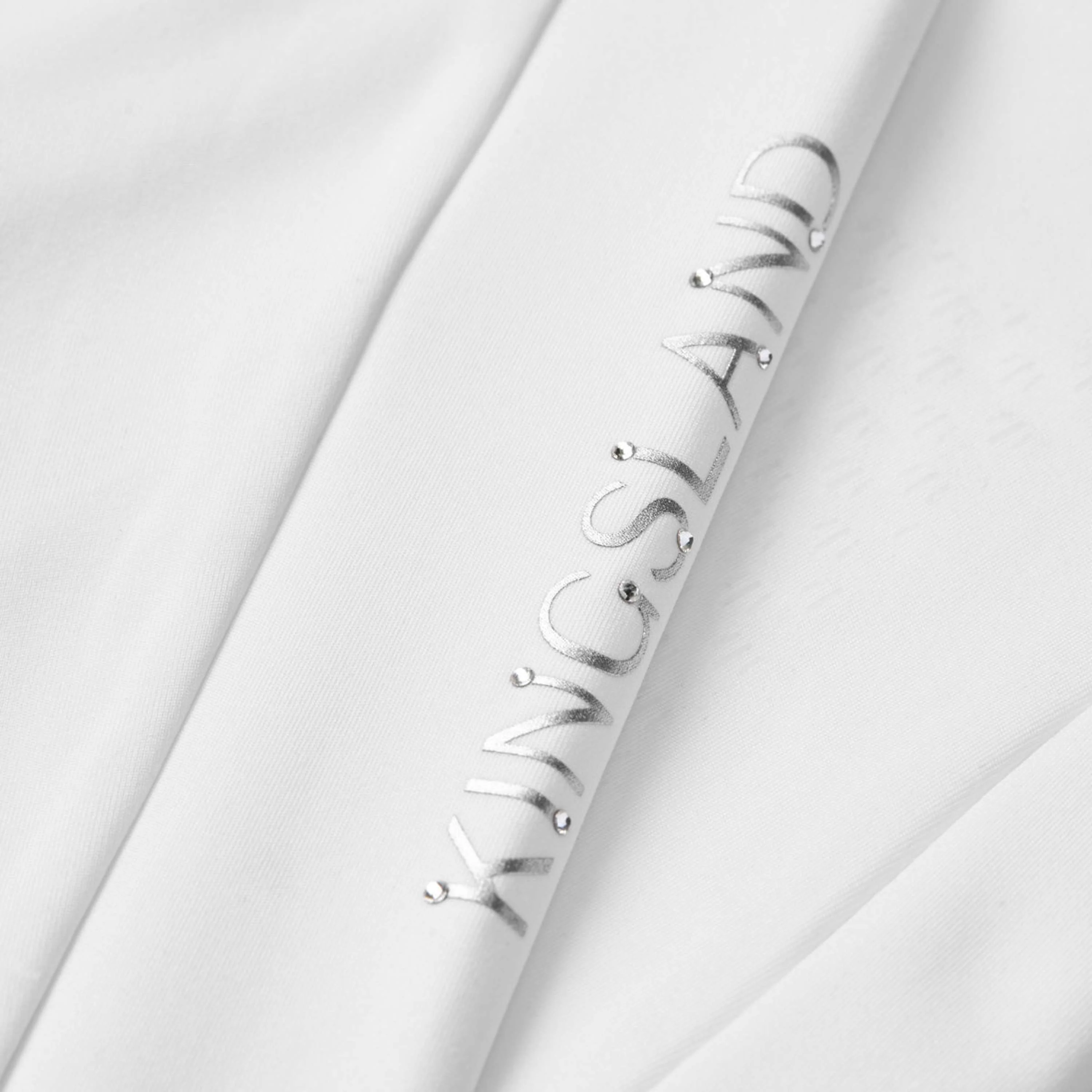 Kingsland Legging d'Équitation KLLily Junior F-Tec 5 Full Grip Blanc - Image 3