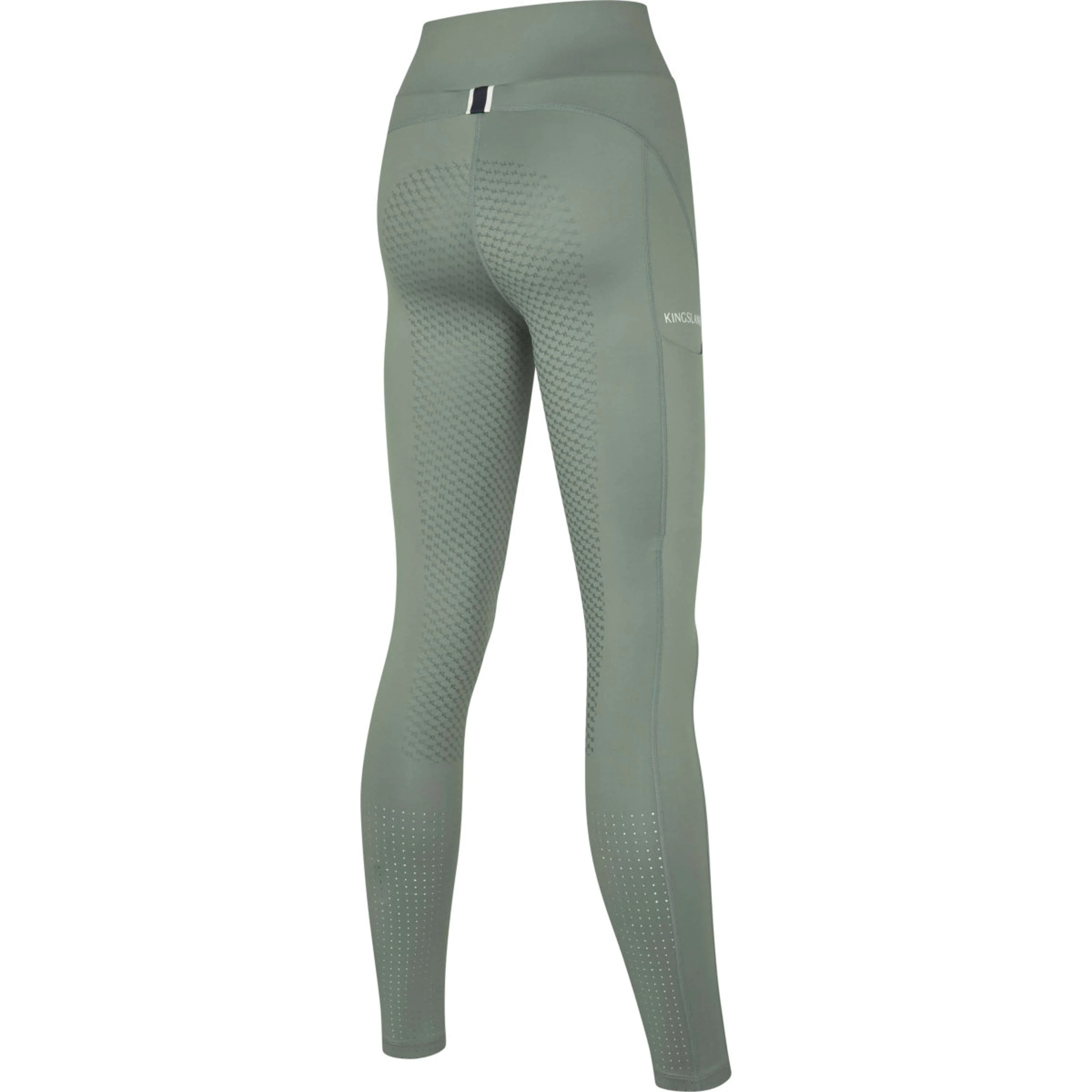 Kingsland Legging d'Équitation KLLindsey F-Tec Full Grip Green Agave - Image 3