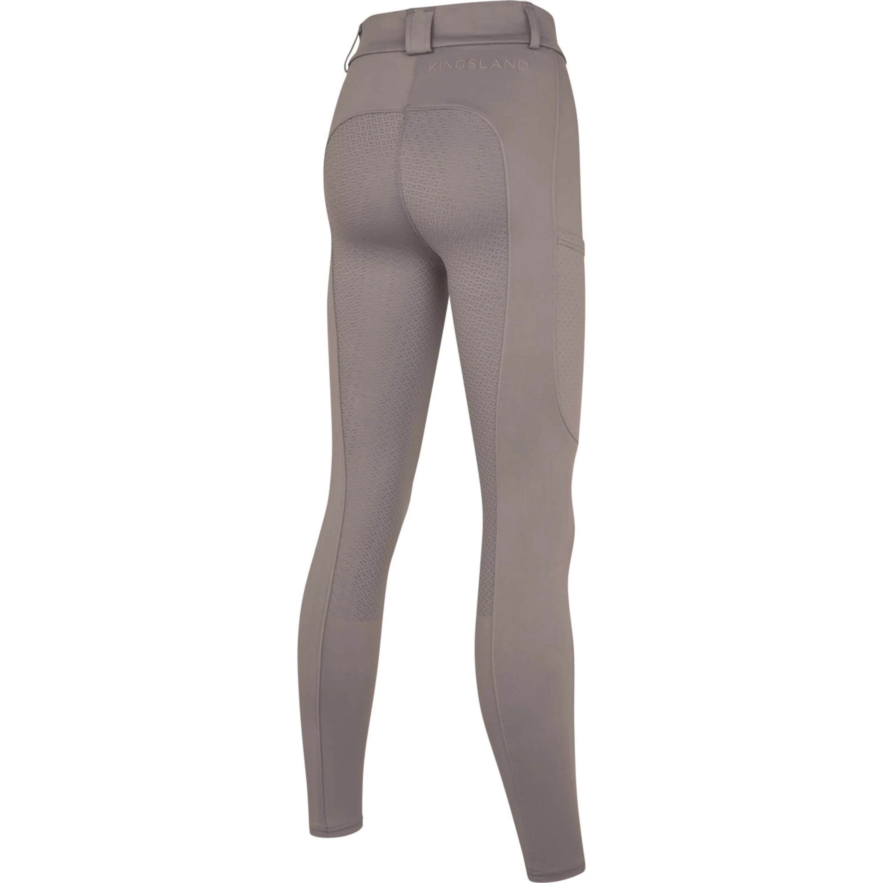 Kingsland Pantalon d'Équitation KLKaya Full Grip Brown Iron - Image 2