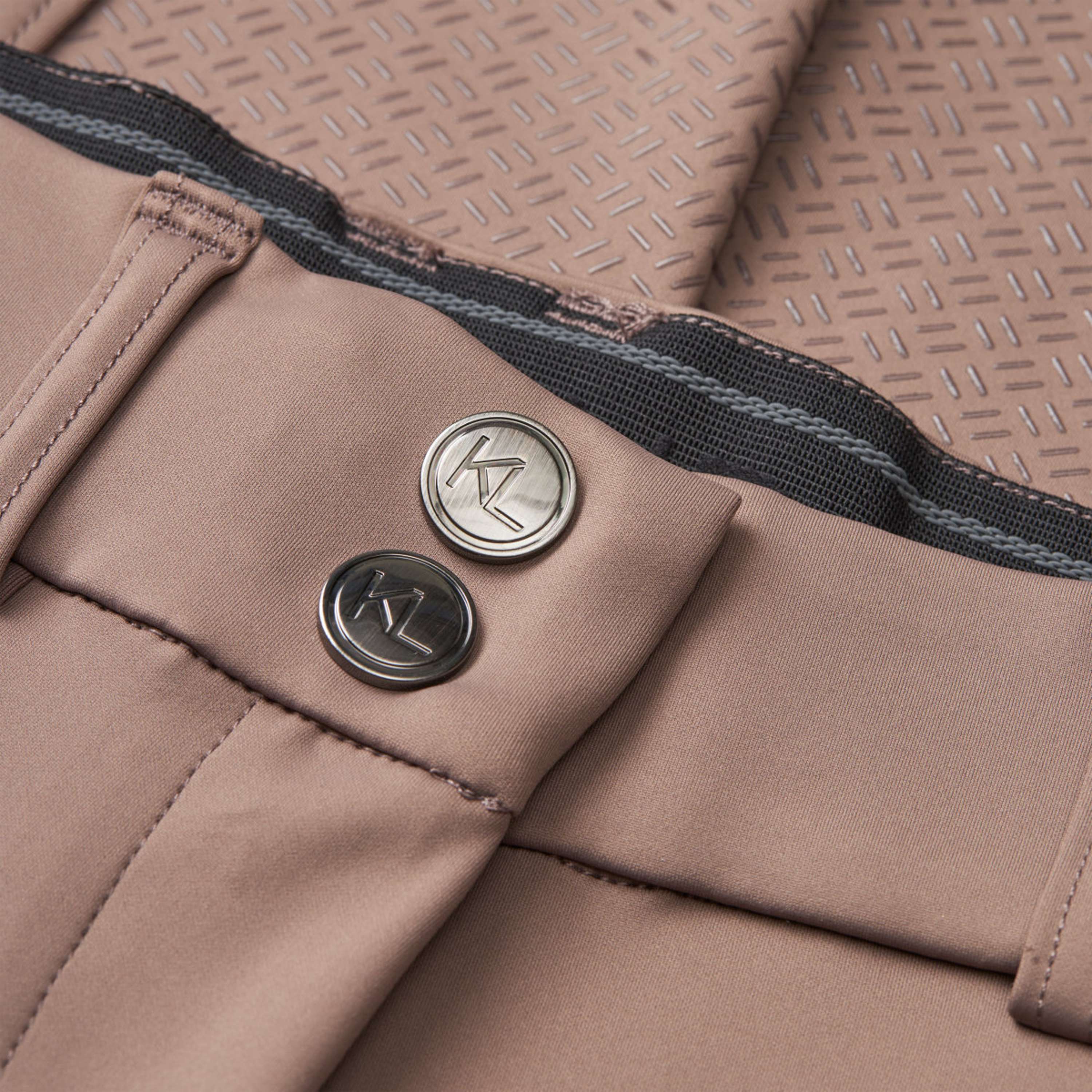 Kingsland Pantalon d'Équitation KLKaya Full Grip Brown Iron - Image 3