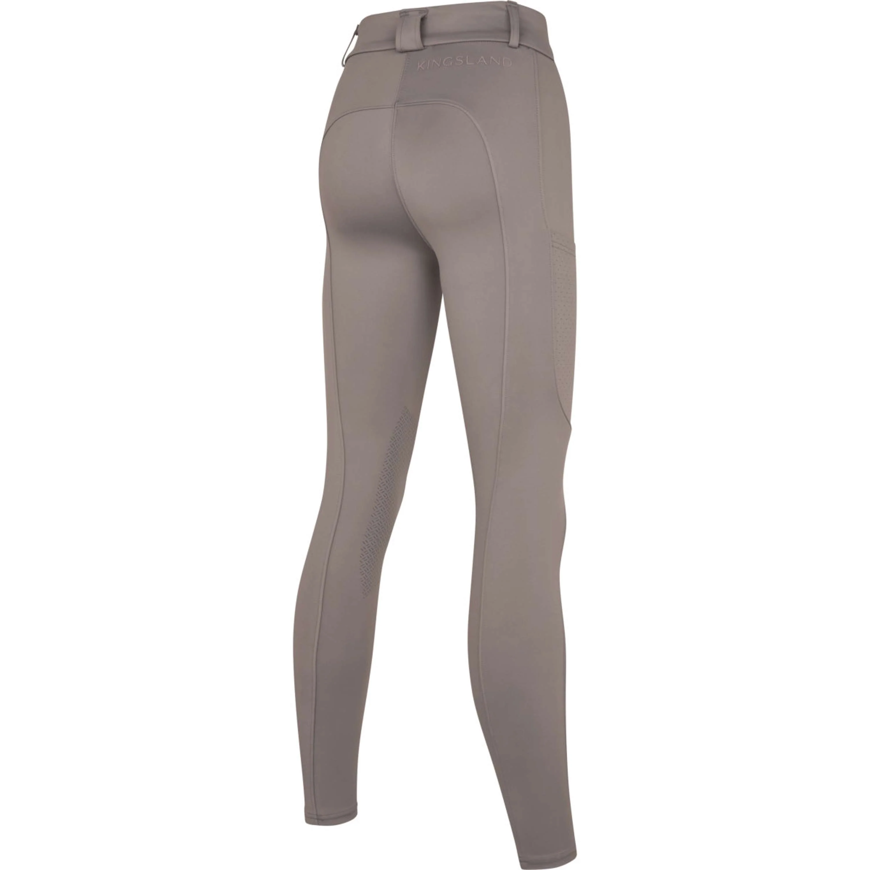 Kingsland Pantalon d'Équitation KLKaya Prise de Genou Brown Iron - Image 2