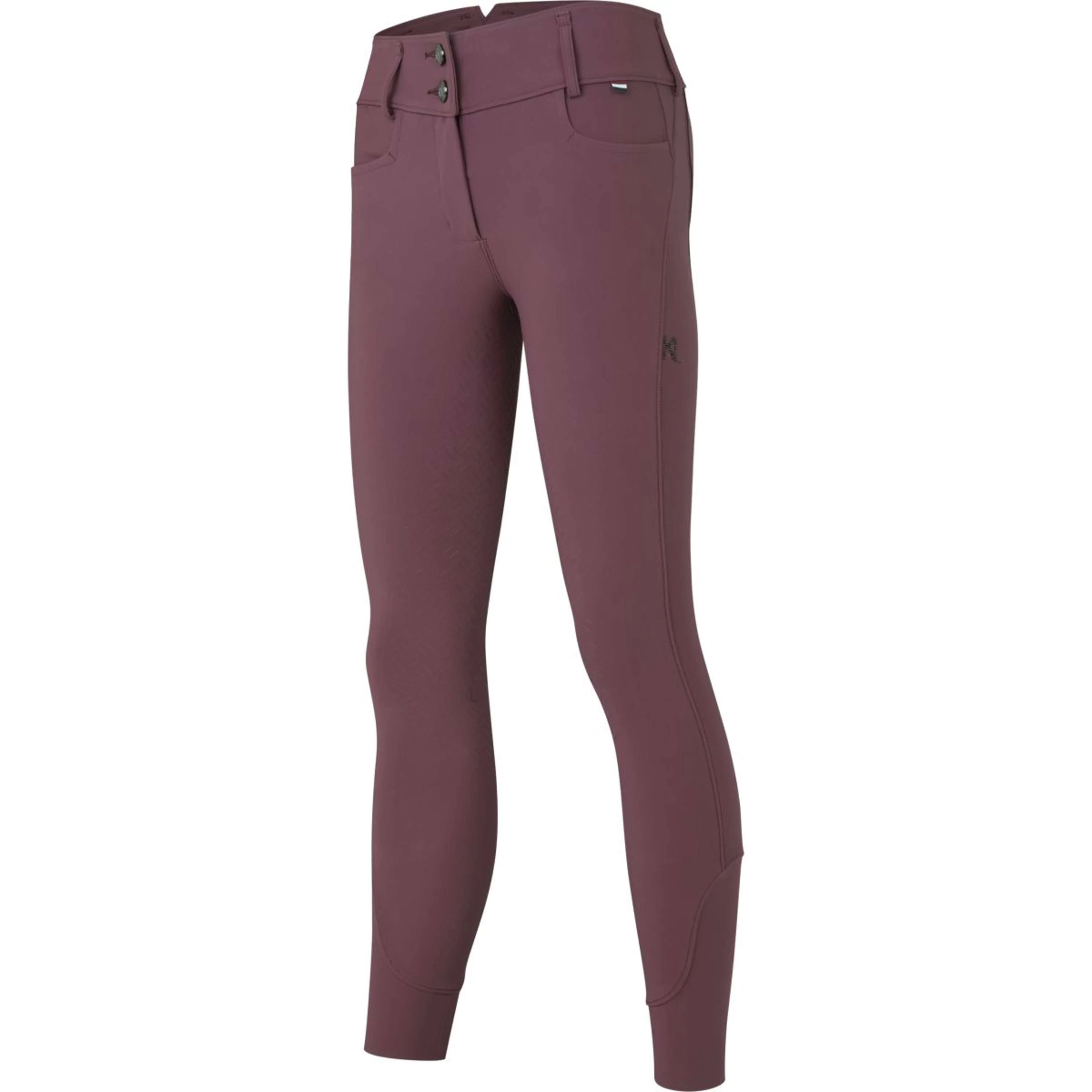 Kingsland Pantalon d'Équitation KLKira Full Grip Plum Wine