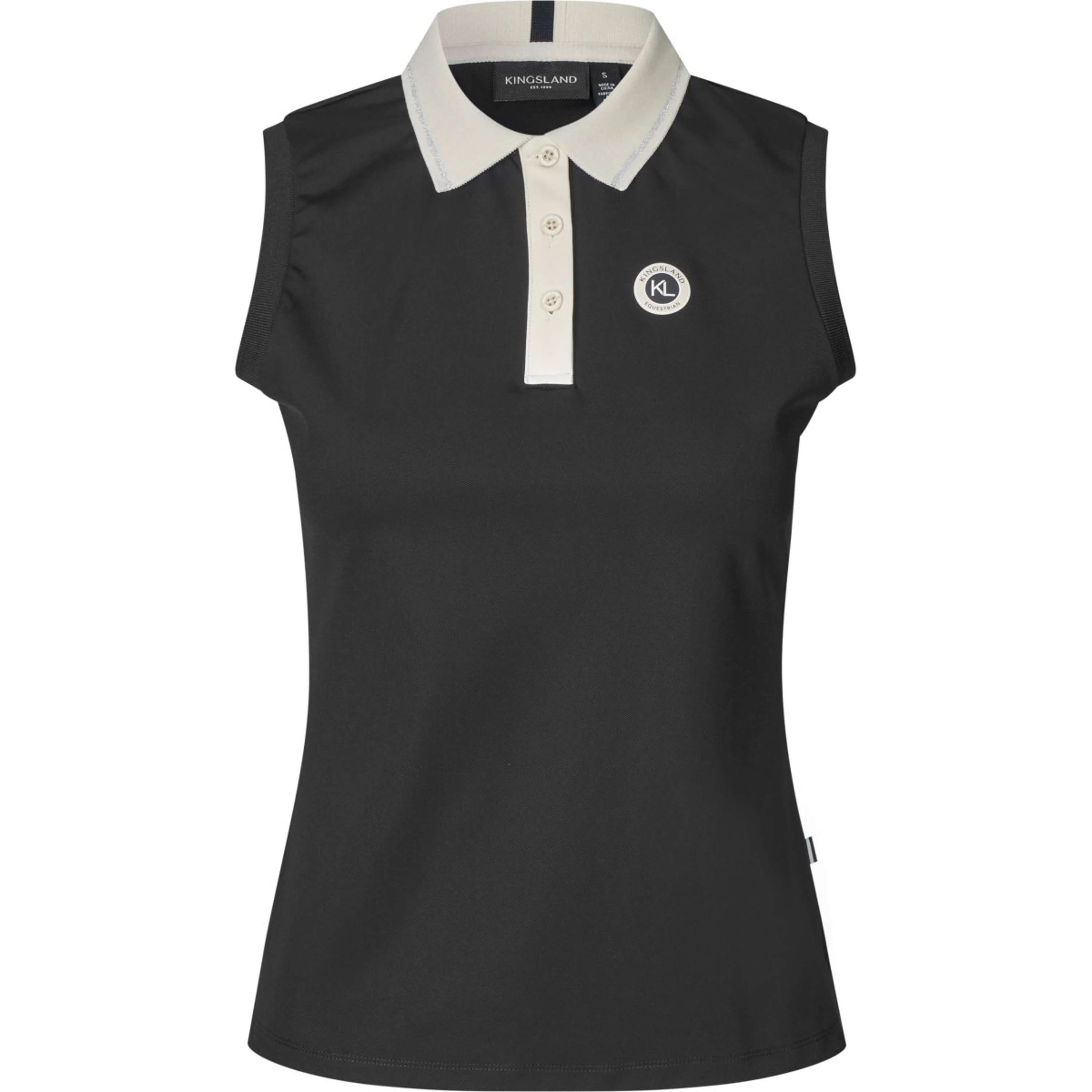 Kingsland Polo KLLaura Sans Manche Noir