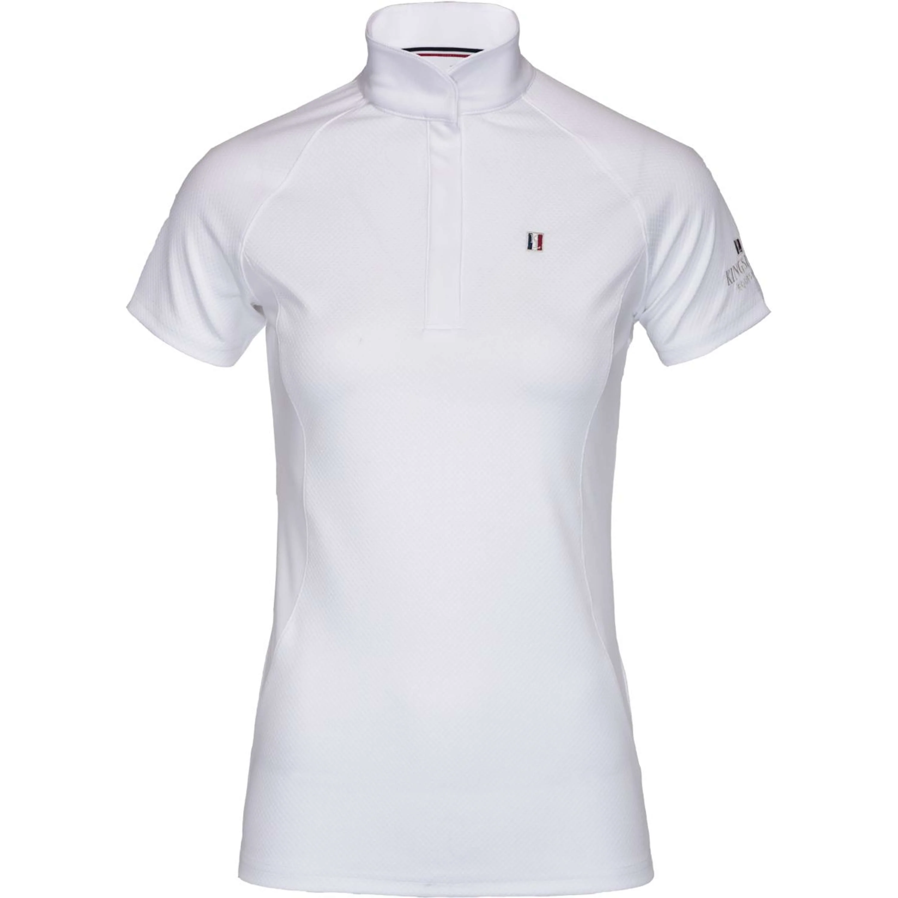 Kingsland T-shirt de Concours Classic Short Sleeves Dames Blanc
