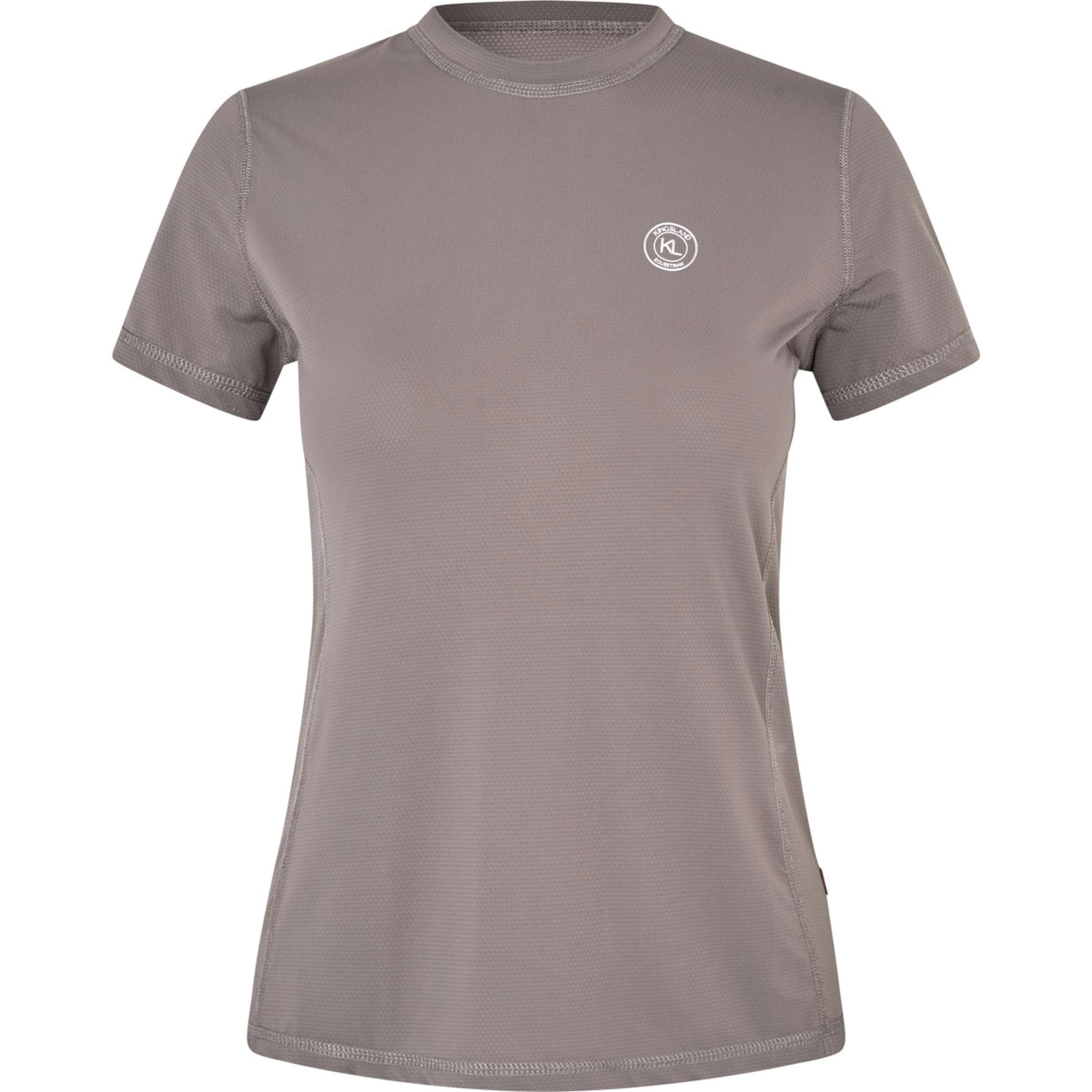 Kingsland T-Shirt KLLeona Technical Brown Iron
