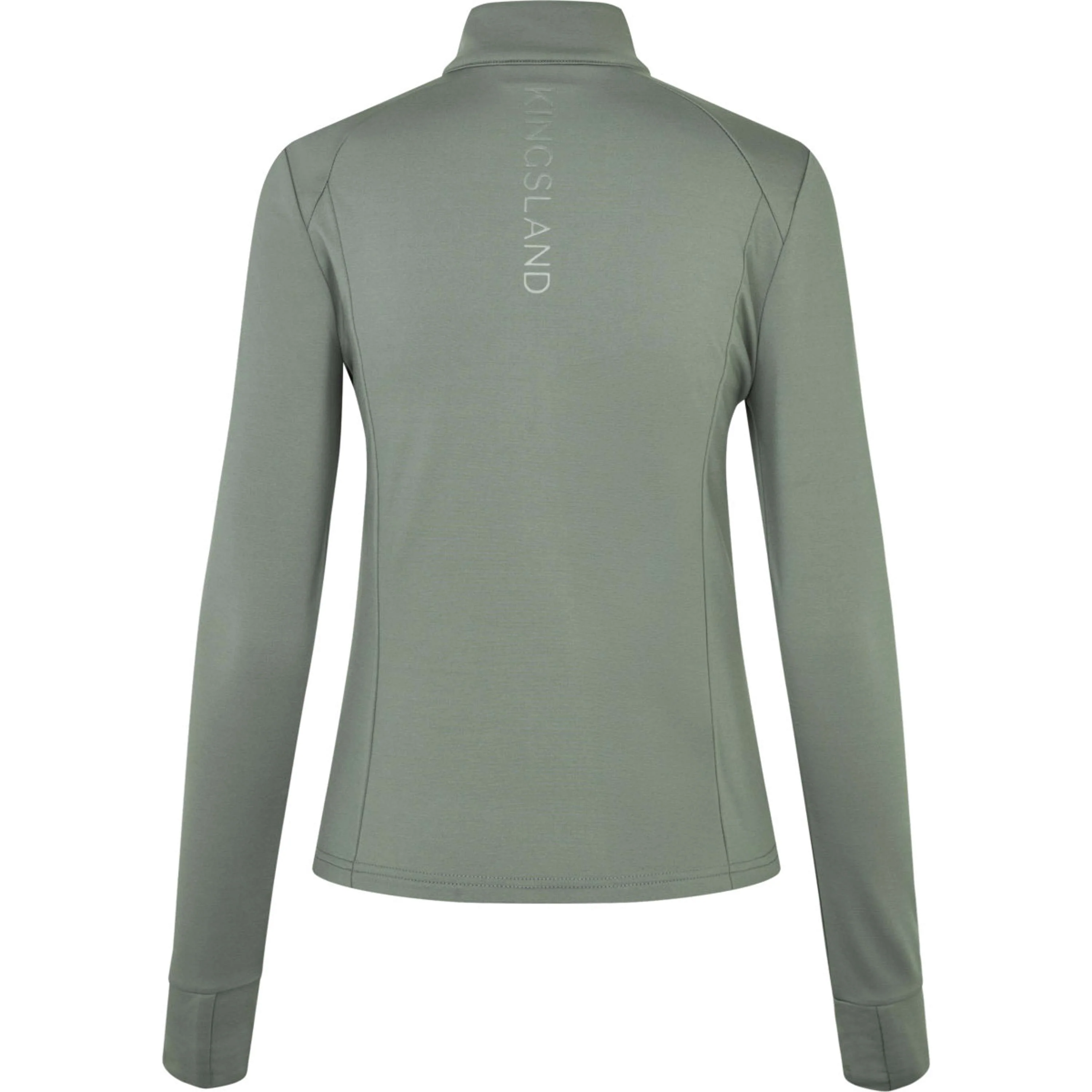 Kingsland Veste KLLucy Polaire Microfibre Green Agave - Image 2