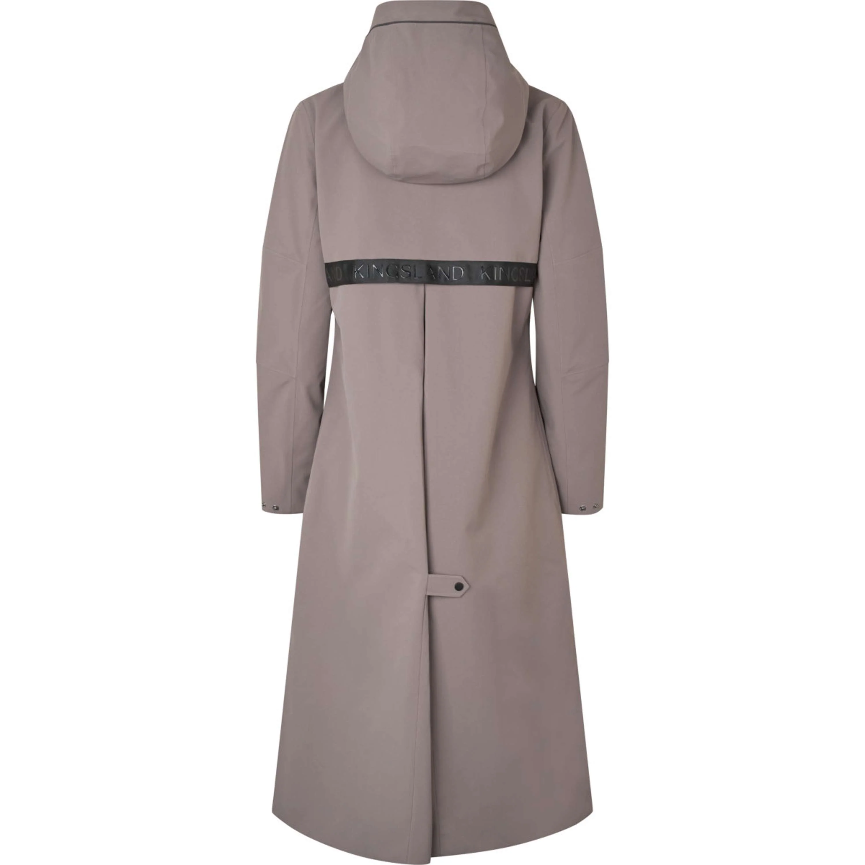 Kingsland Veste Longue KLLucia Étanche Brown Iron - Image 4