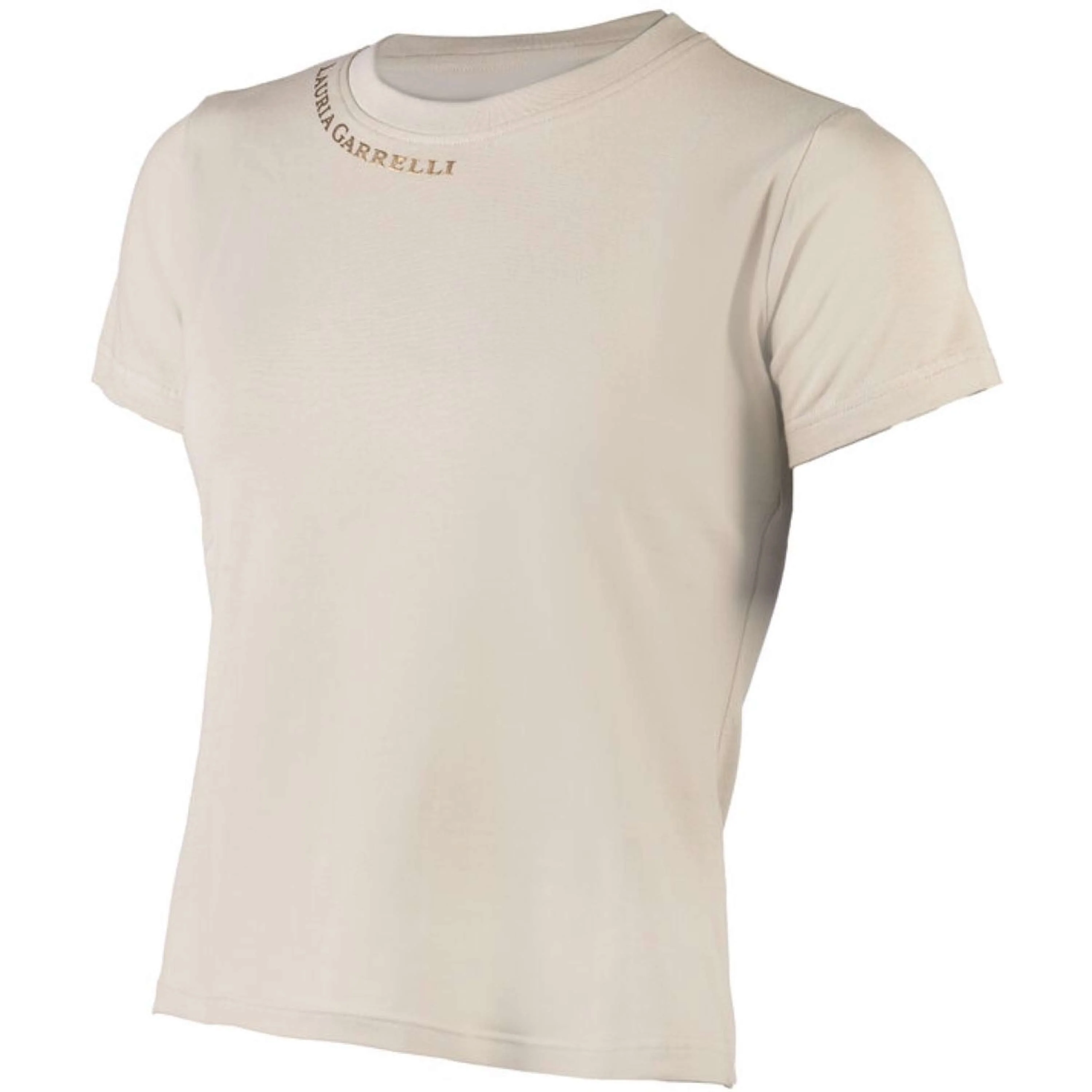 Lauria Garrelli T-Shirt Limone Gris/Beige - Image 3
