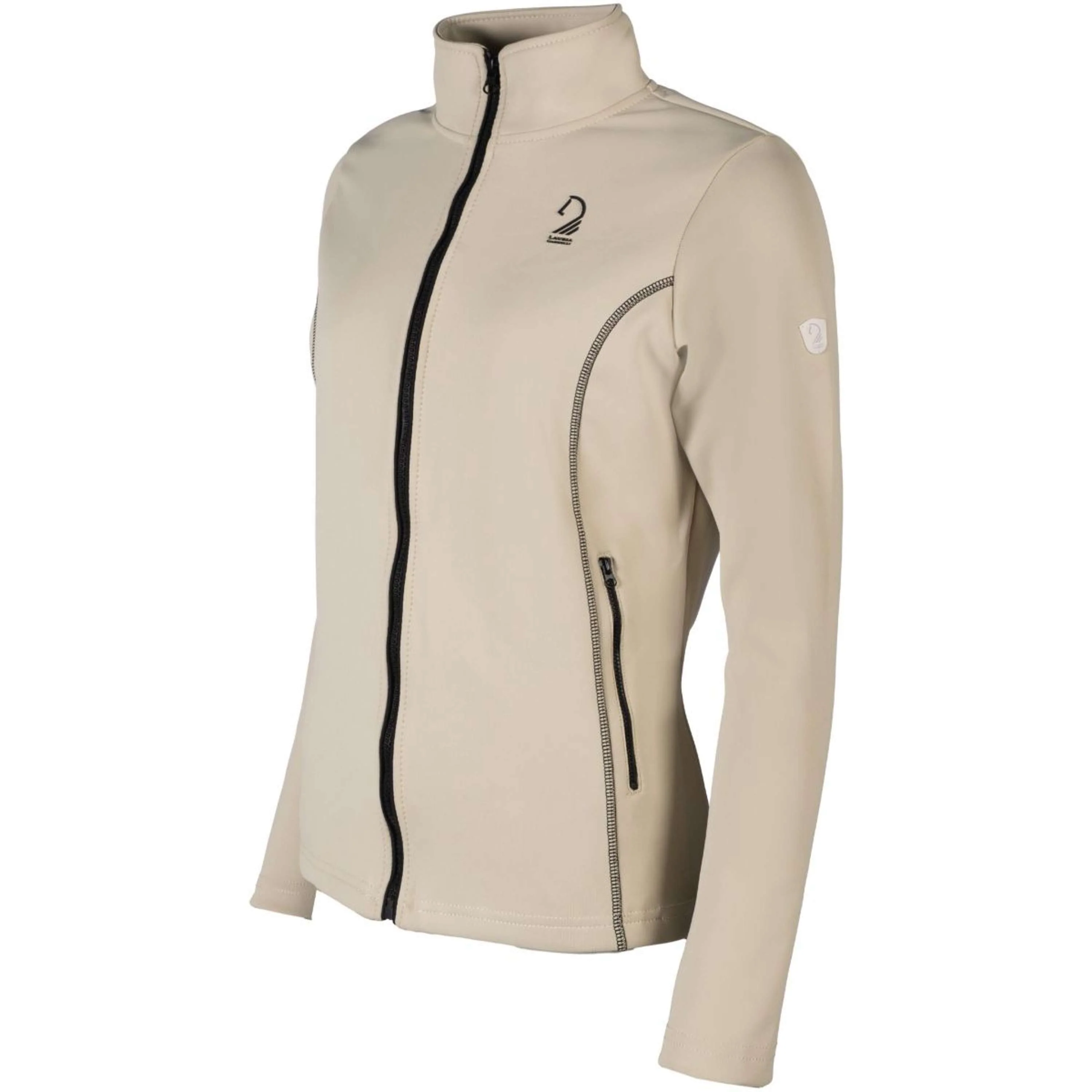 Lauria Garrelli Veste Polaire Limone Gris/Beige - Image 4