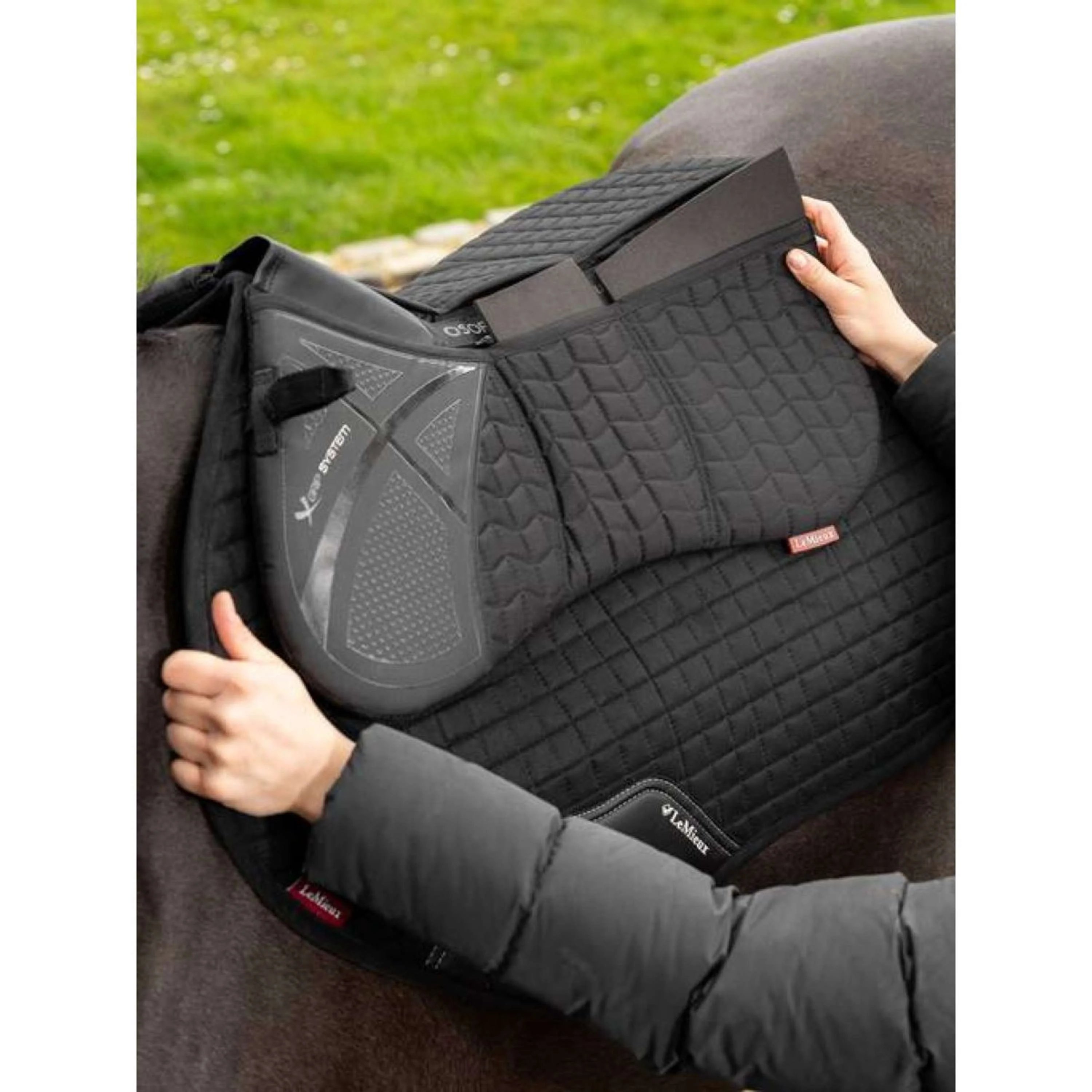 LeMieux Amortisseur Prosorb 3 pocket Quilted Noir - Image 4