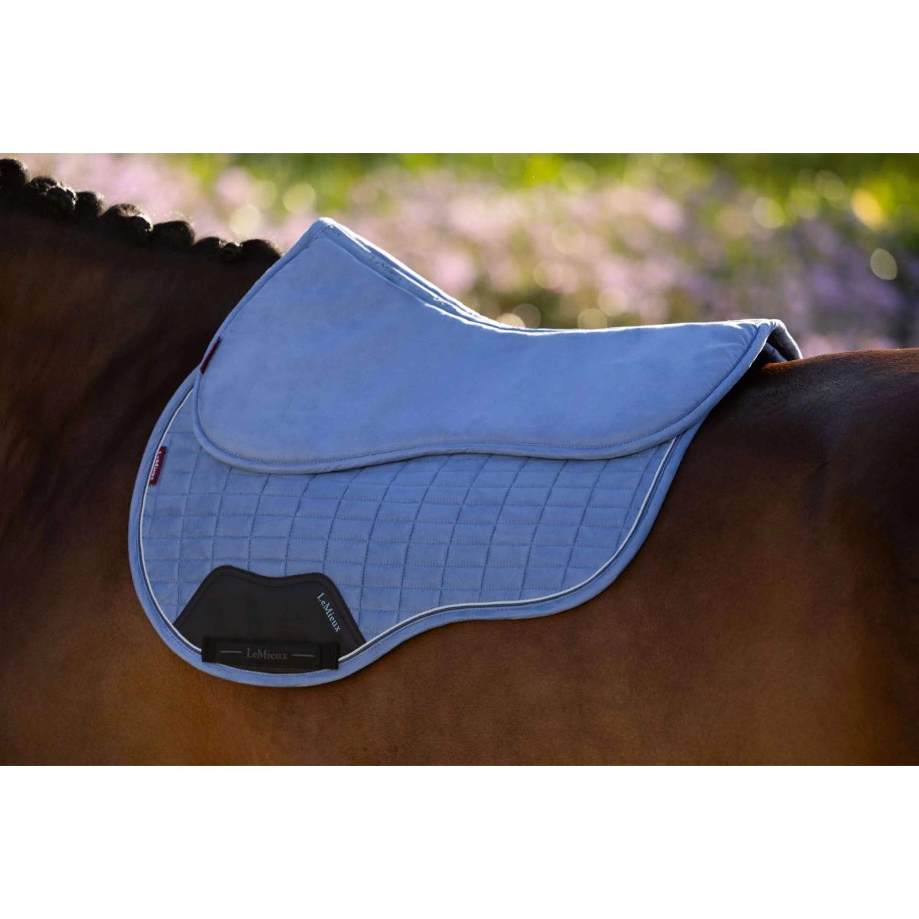 LeMieux Amortisseur Suede Powder Blue - Image 4