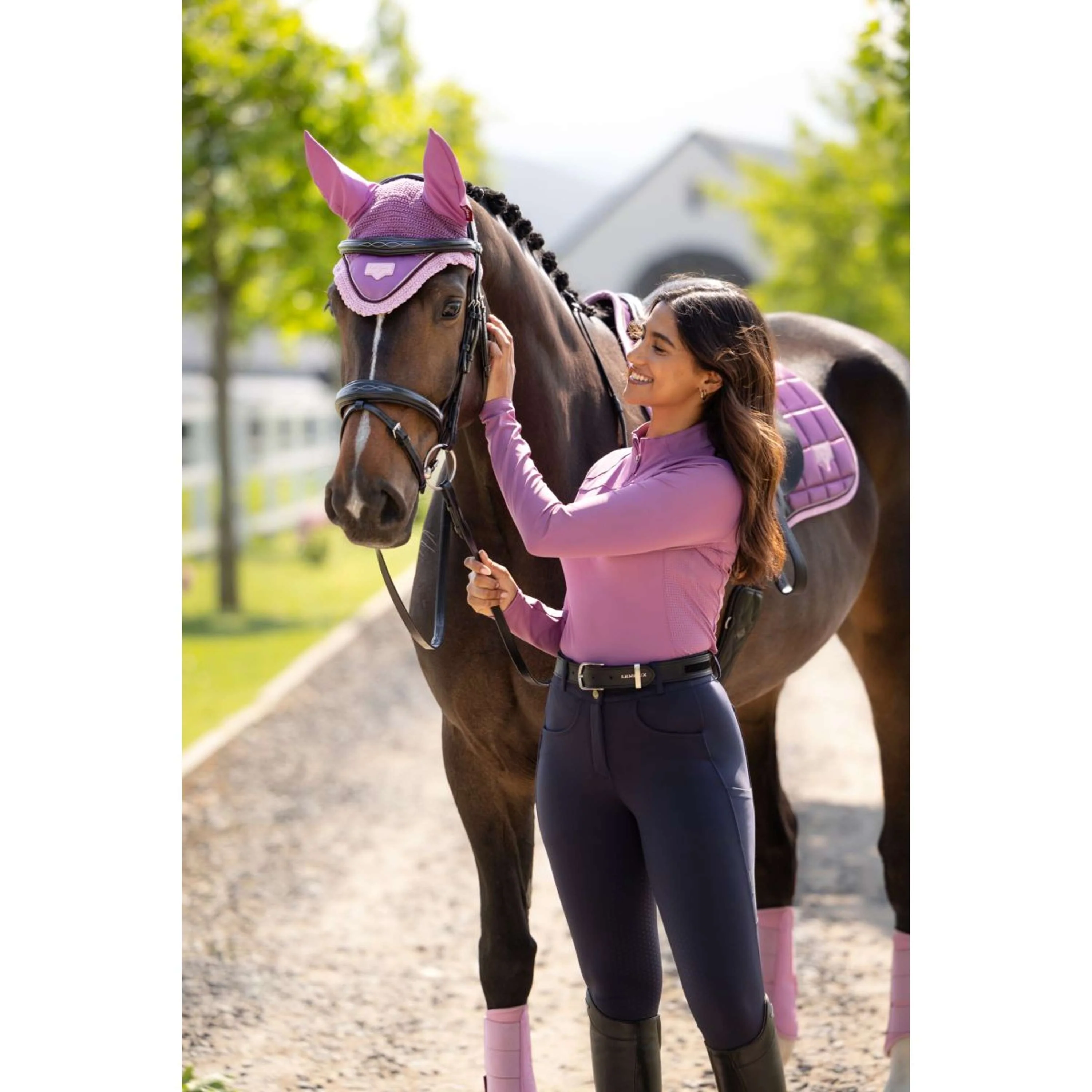 LeMieux Base Layer Airflow Longues Manches Mallow - Image 11