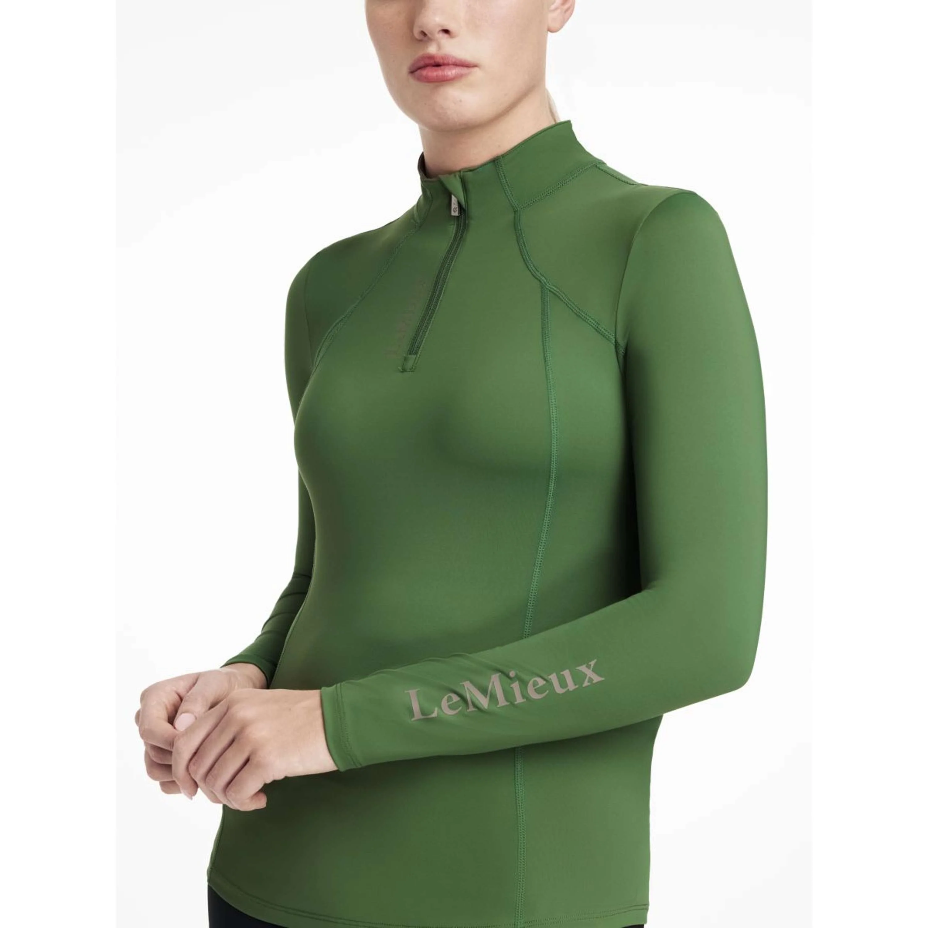 LeMieux Baselayer Classique Hunter Green - Image 4