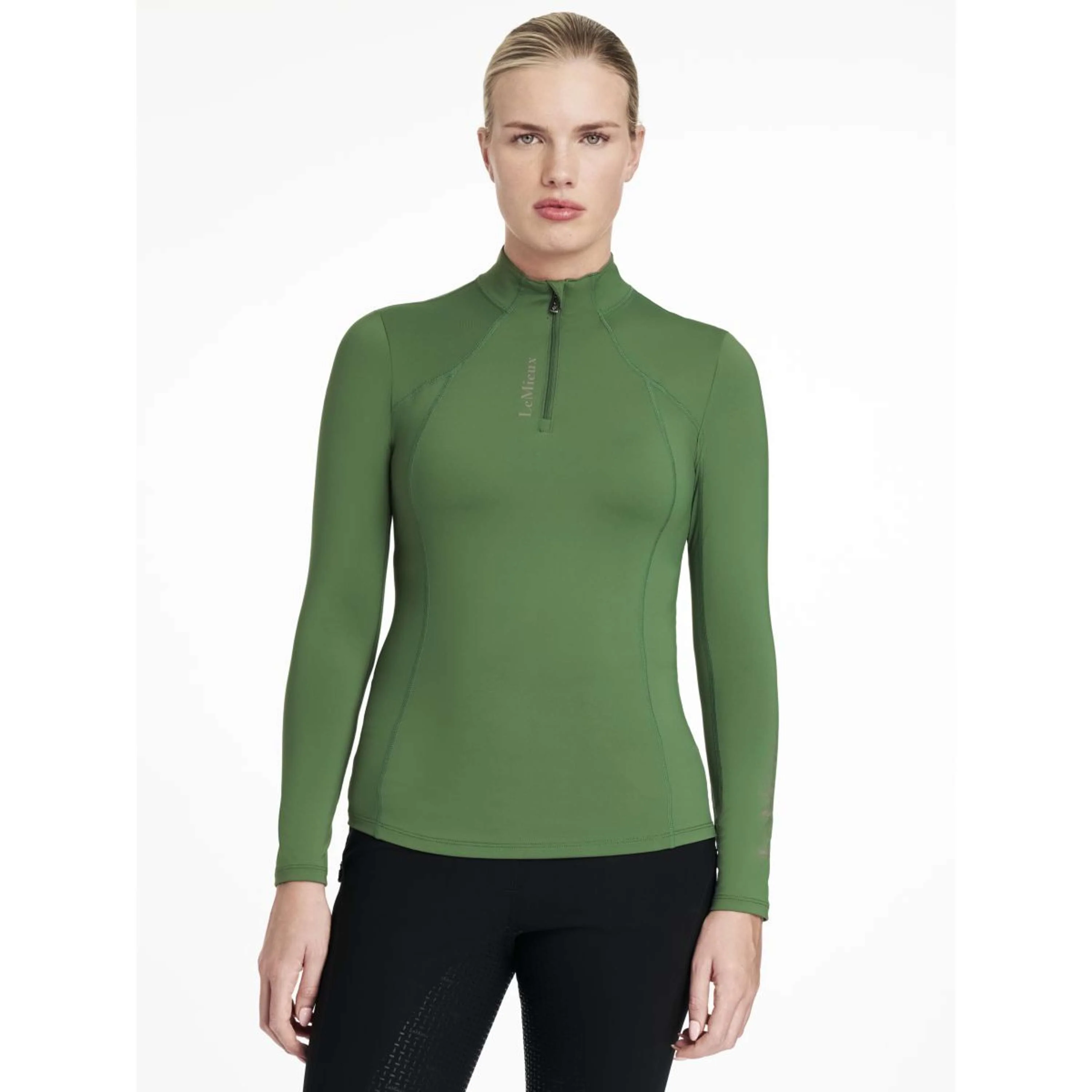 LeMieux Baselayer Classique Hunter Green - Image 5