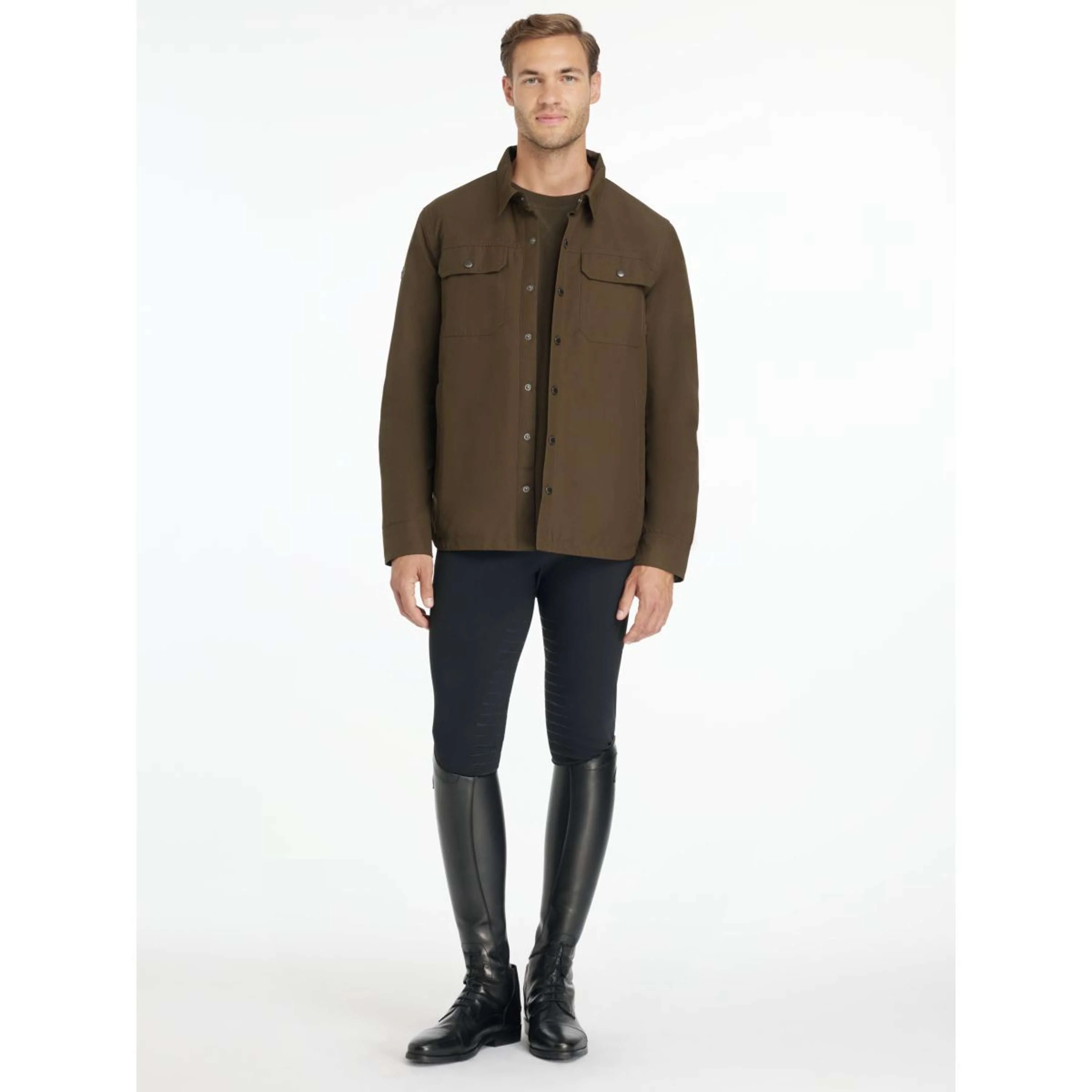 LeMieux Blouse Showerproof Shacket Hommes Alpine - Image 5