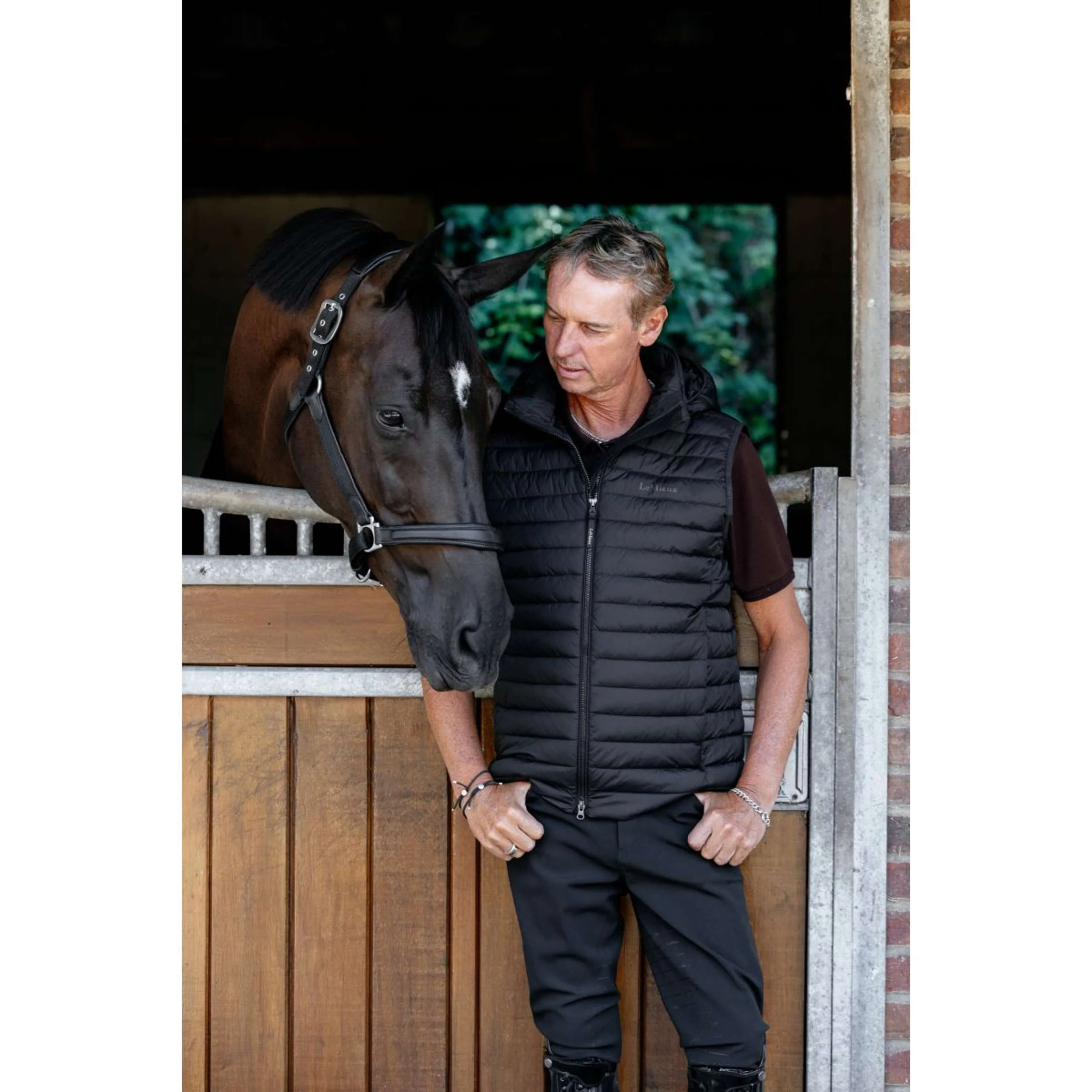 LeMieux Bodychauffant Puffer Hommes Noir - Image 9