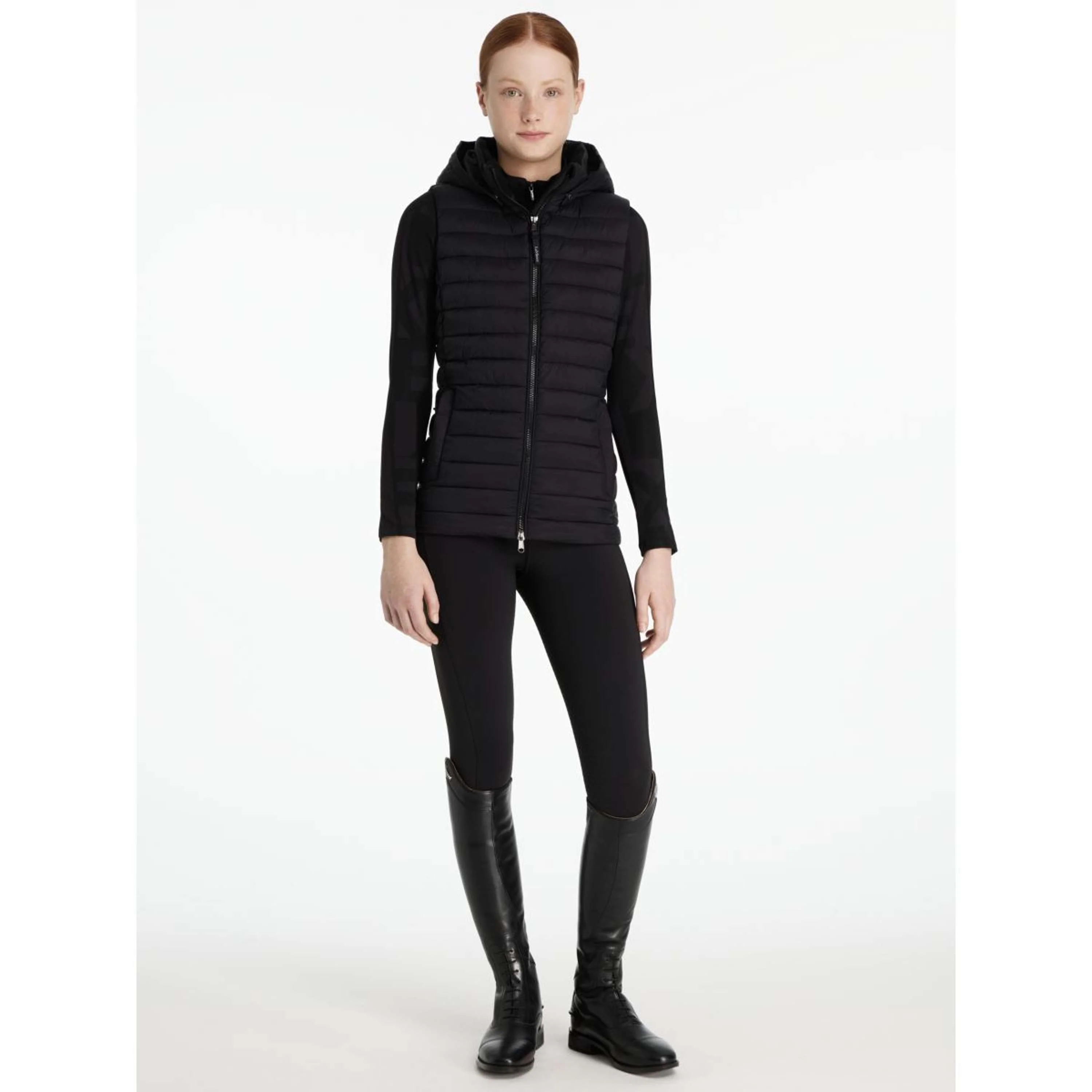 LeMieux Bodychauffant Young Rider Ruby Noir