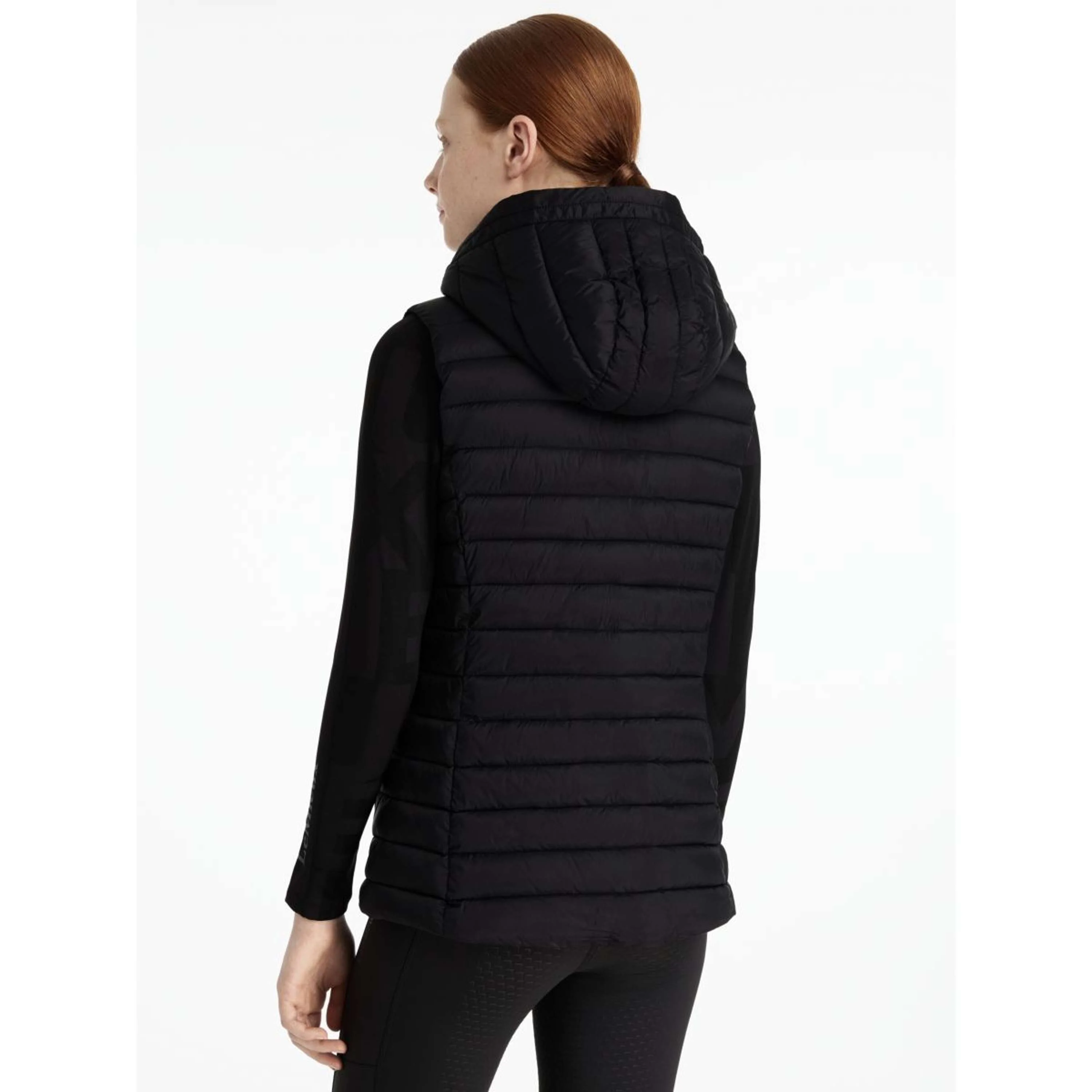 LeMieux Bodychauffant Young Rider Ruby Noir - Image 2