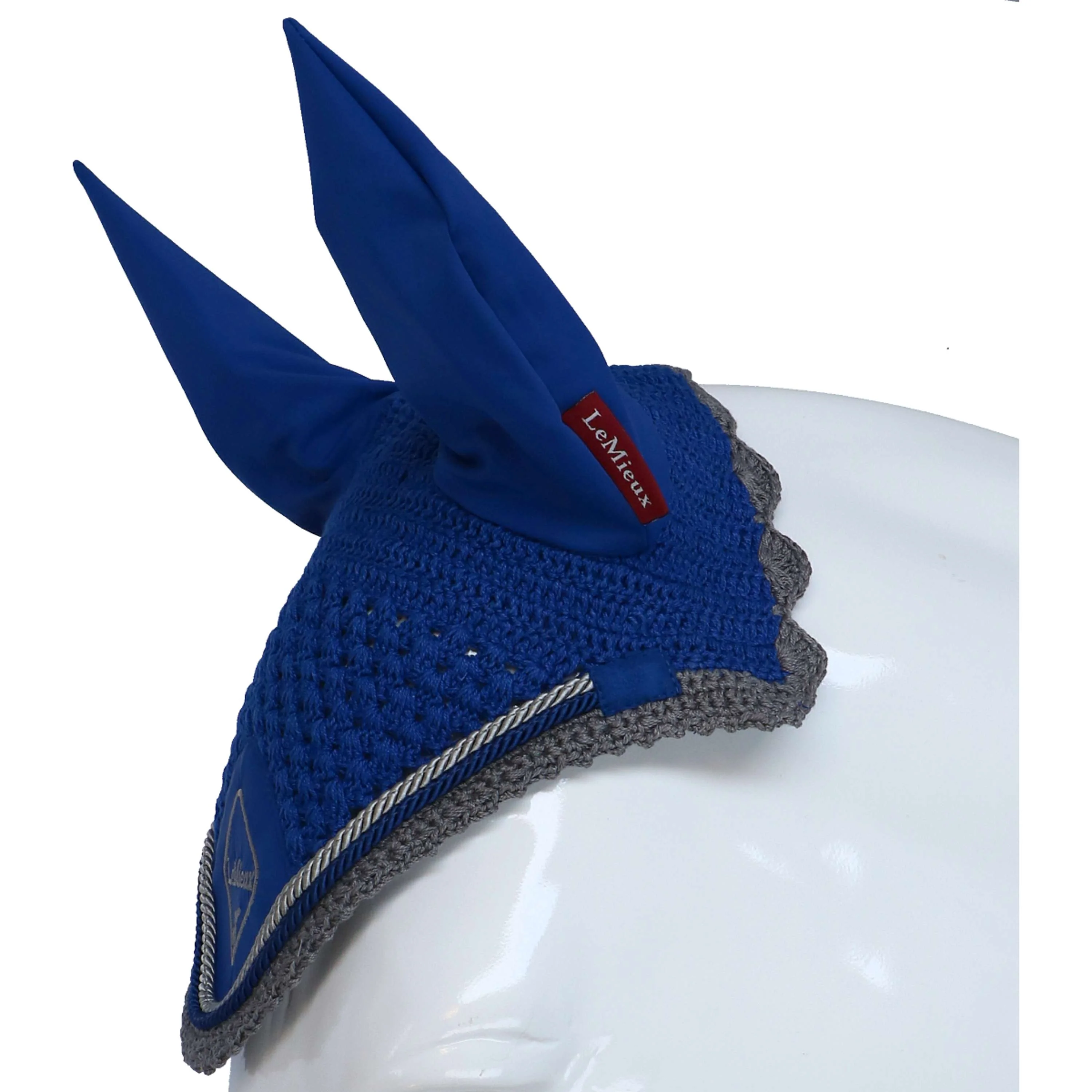 LeMieux Bonnet Anti-Mouches Classic Benetton Blue - Image 3