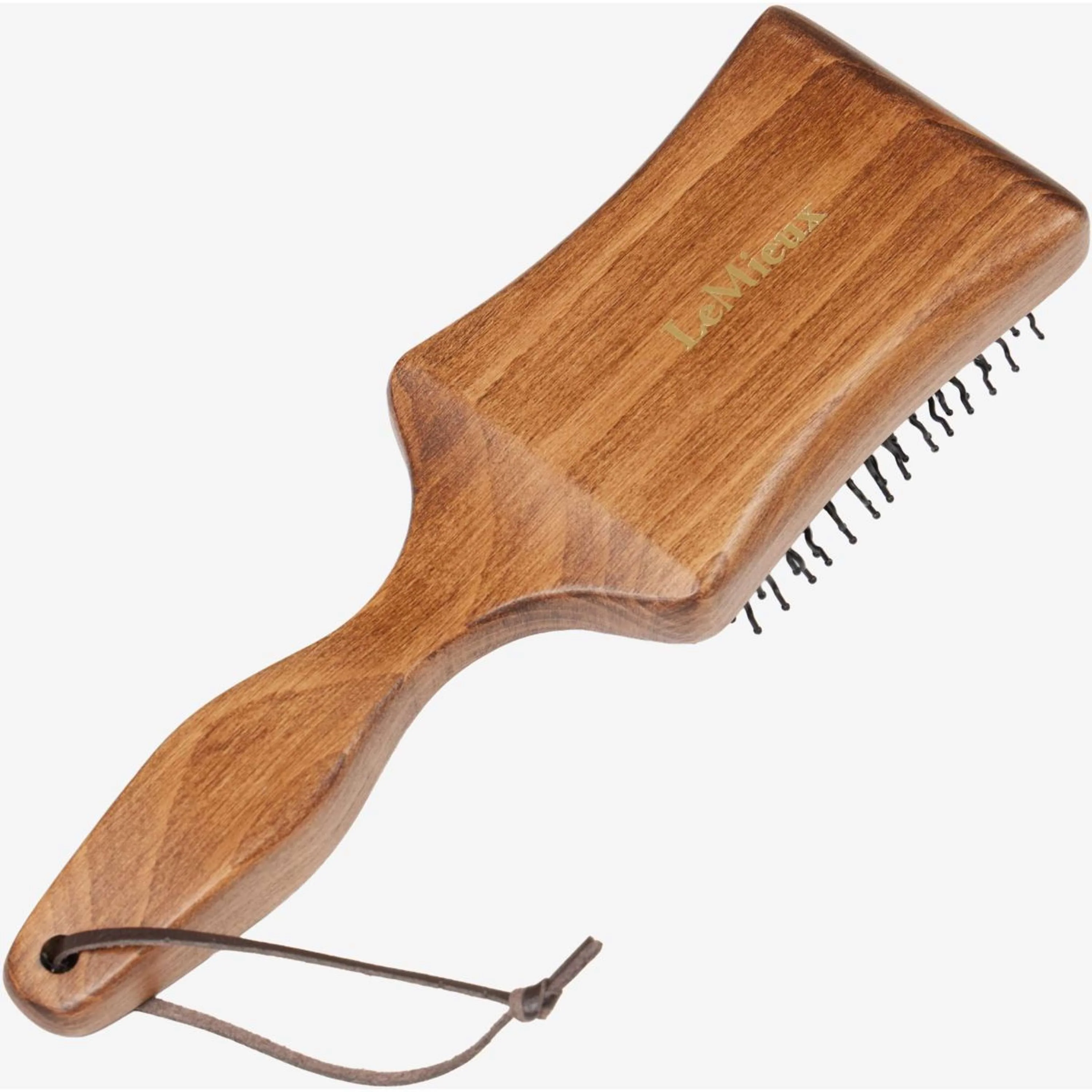 LeMieux Brosse Queue et Crinière Artisan Marron - Image 2