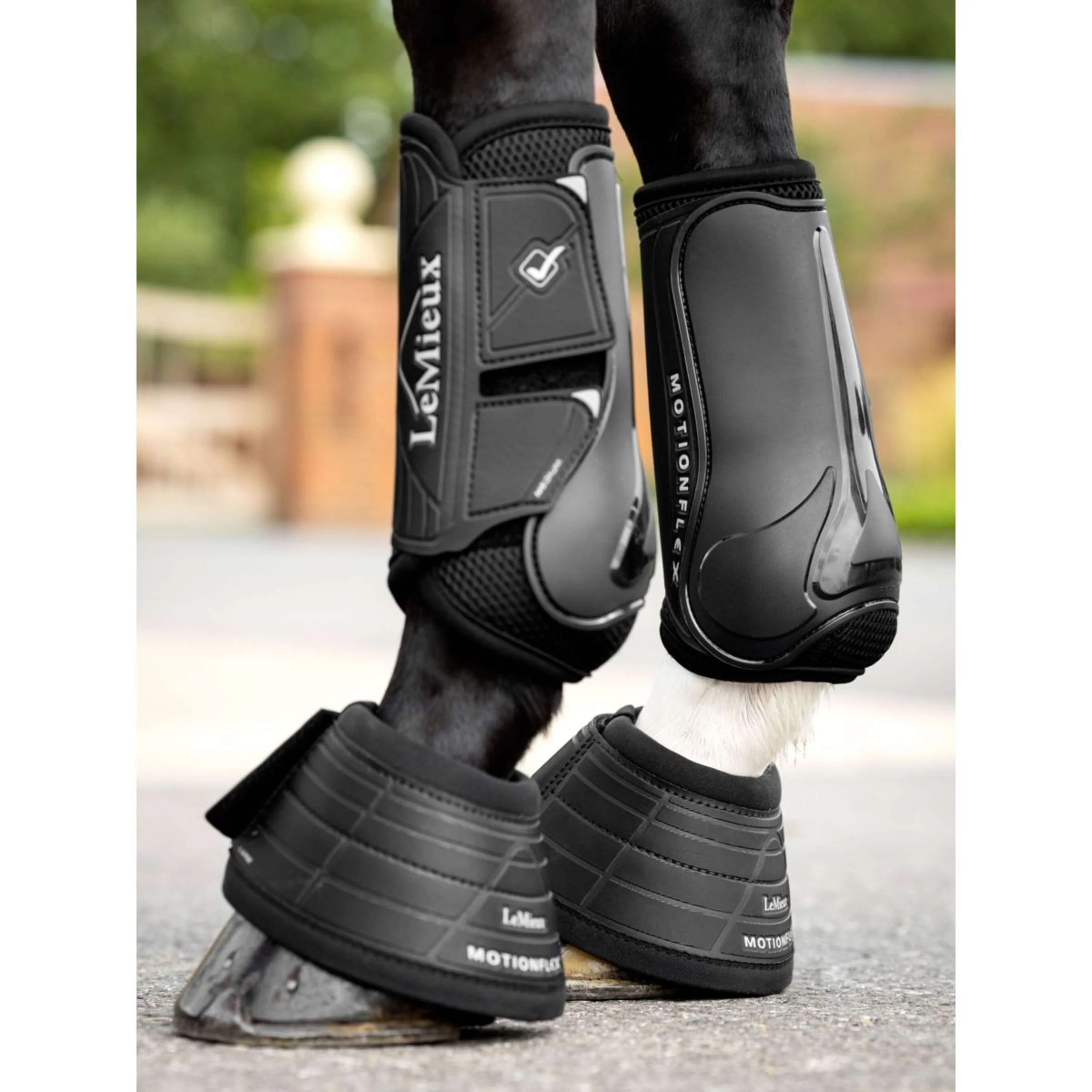 LeMieux Cloches d'Obstacles Motionflex OverReach Noir - Image 4