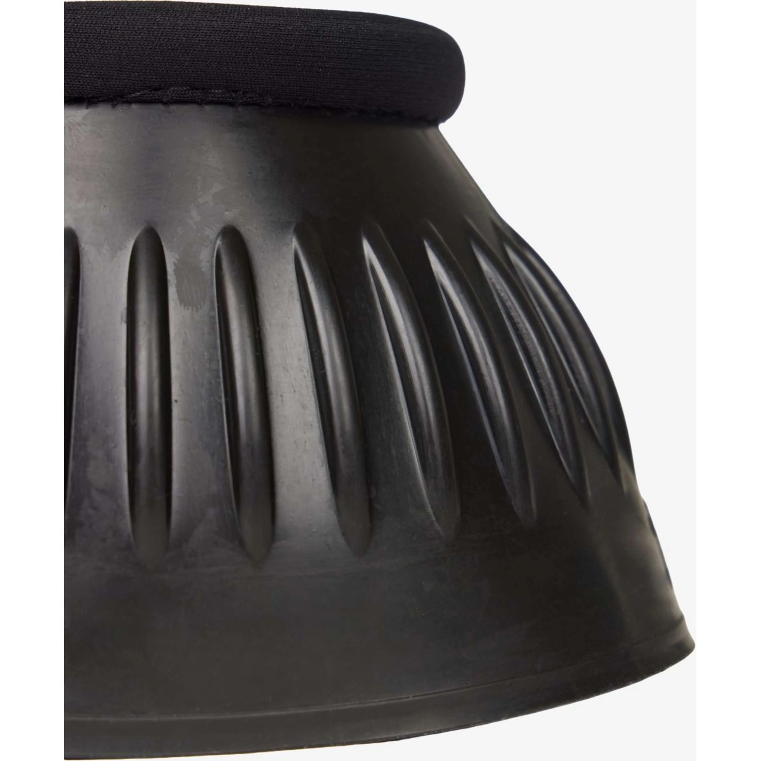 LeMieux Cloches d'Obstacles Rubber Bell avec Néoprène Noir - Image 2