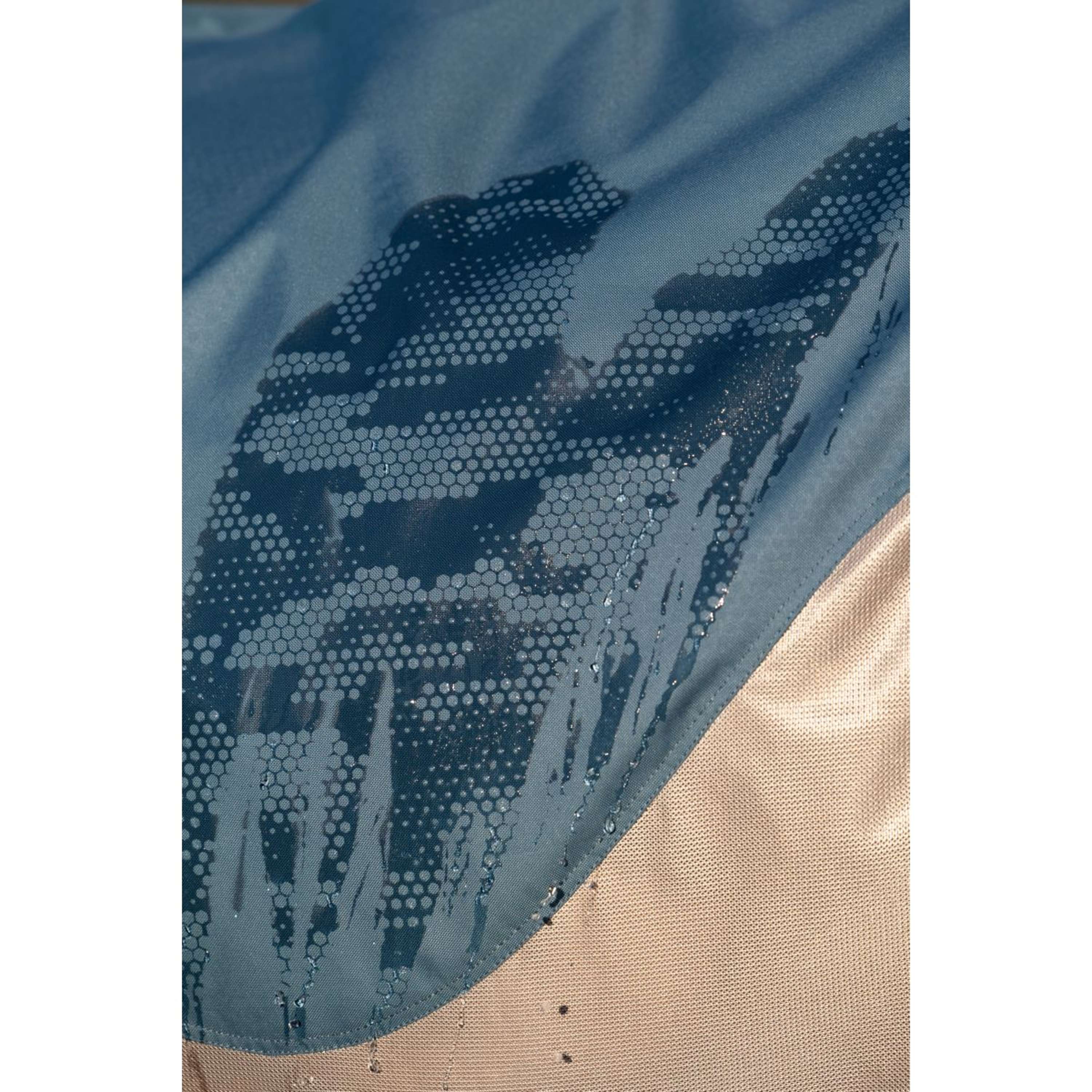 LeMieux Couverture Anti-Mouches Arika Camo Shower-Tek Couvre-cou Amovible Jungle - Image 10