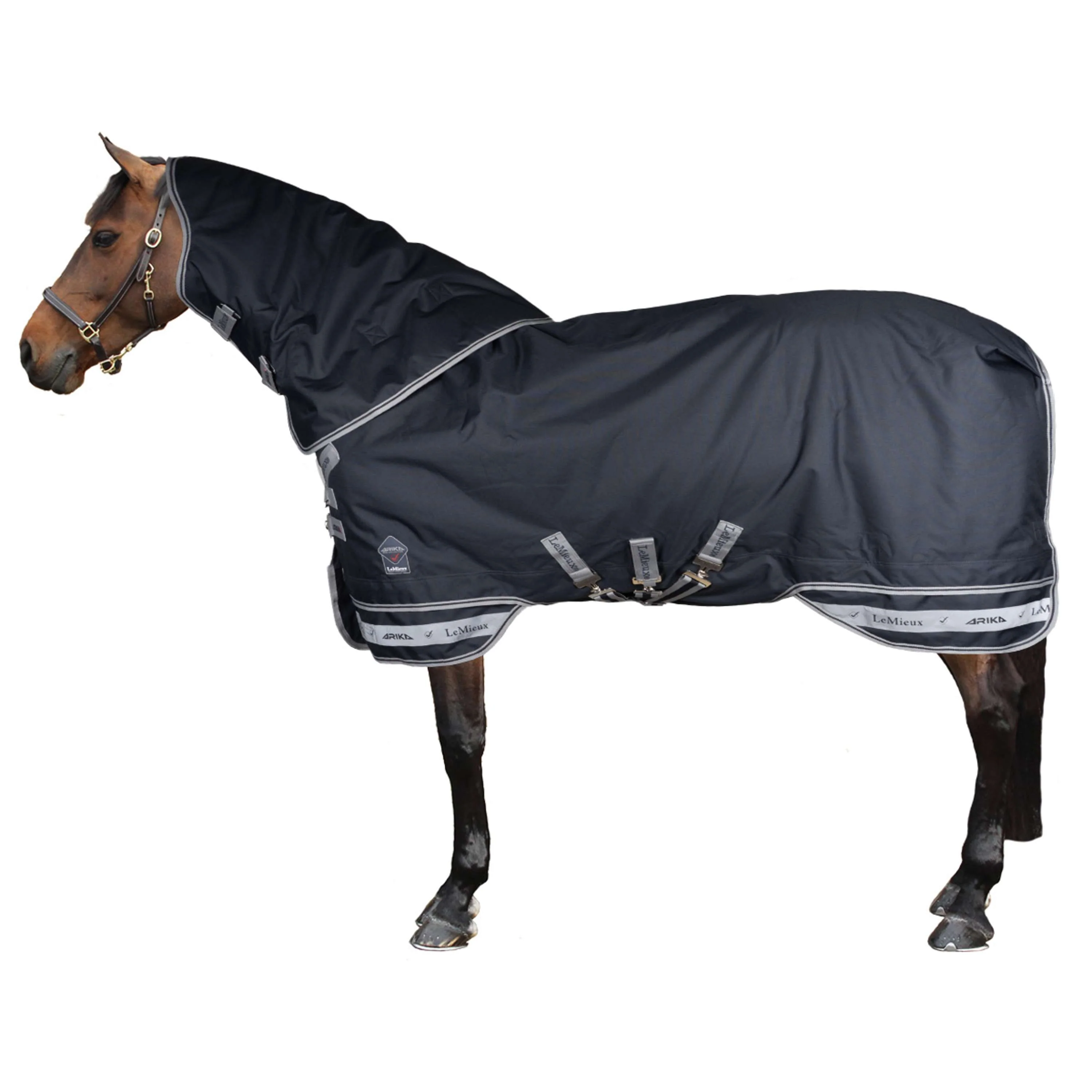 LeMieux Couverture Arika Storm-Tek Turnout 100g Marin - Image 2
