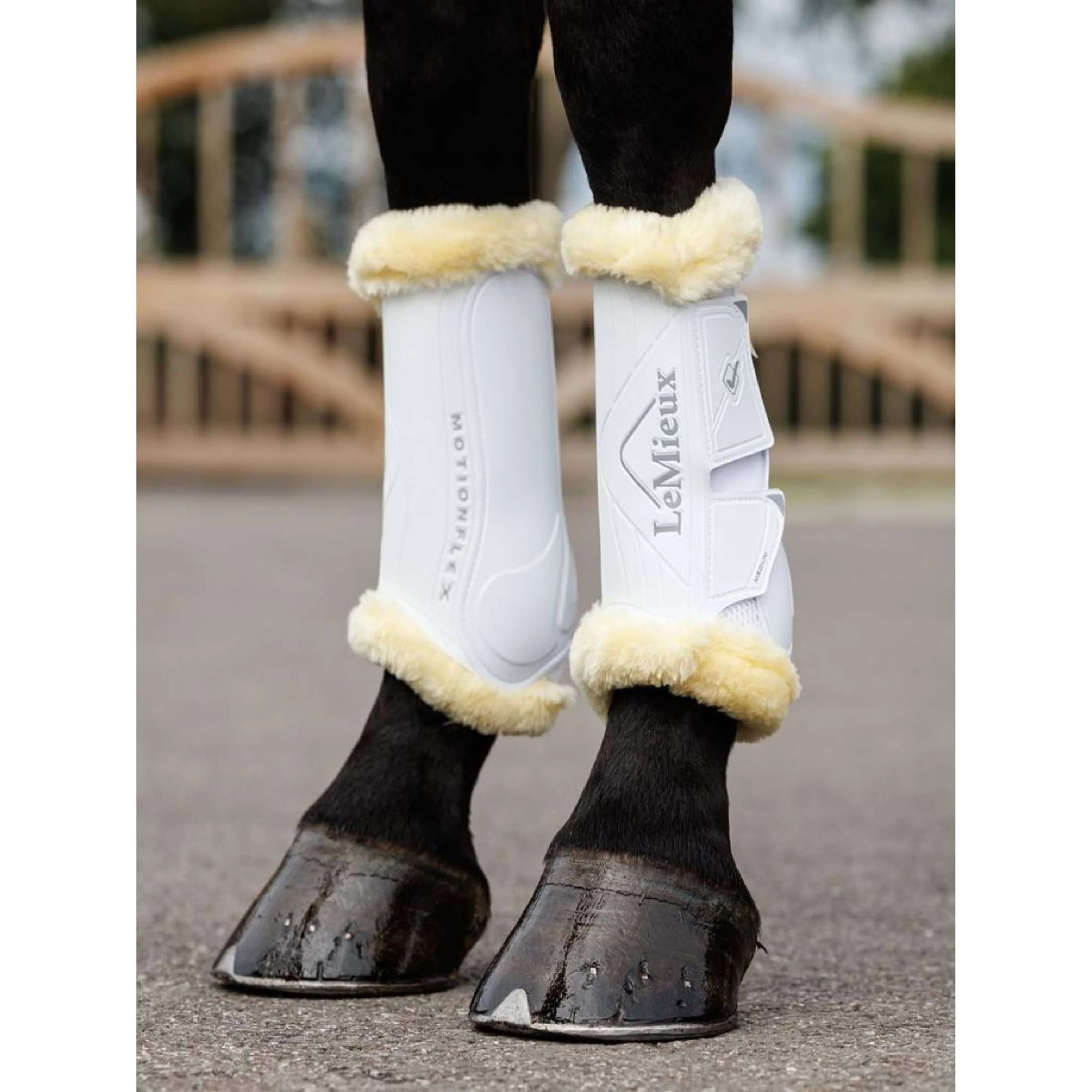 LeMieux Peesbeschermers Motionflex Blanc - Image 3
