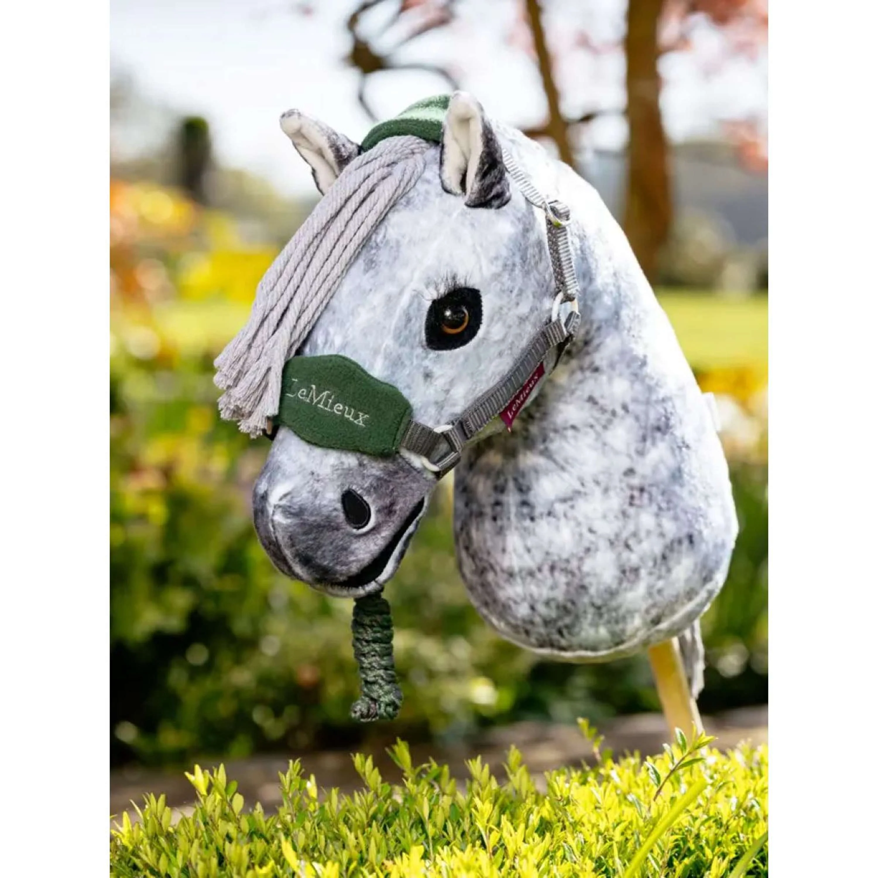 LeMieux Ensemble Licol Hobby Horse Vogue Hunter Green - Image 2