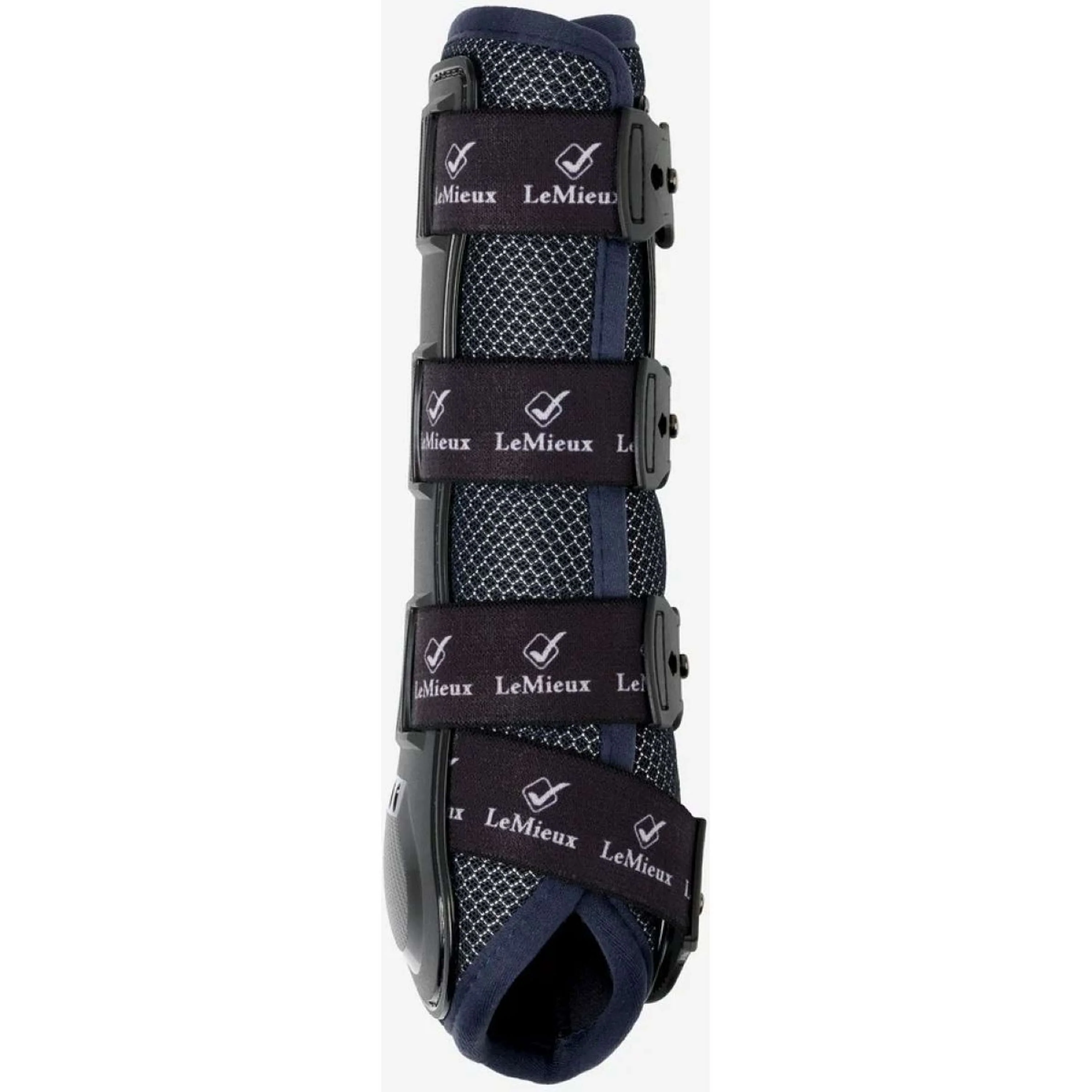 LeMieux Guêtres Snug Boots Ultramesh Front Marin foncé - Image 2