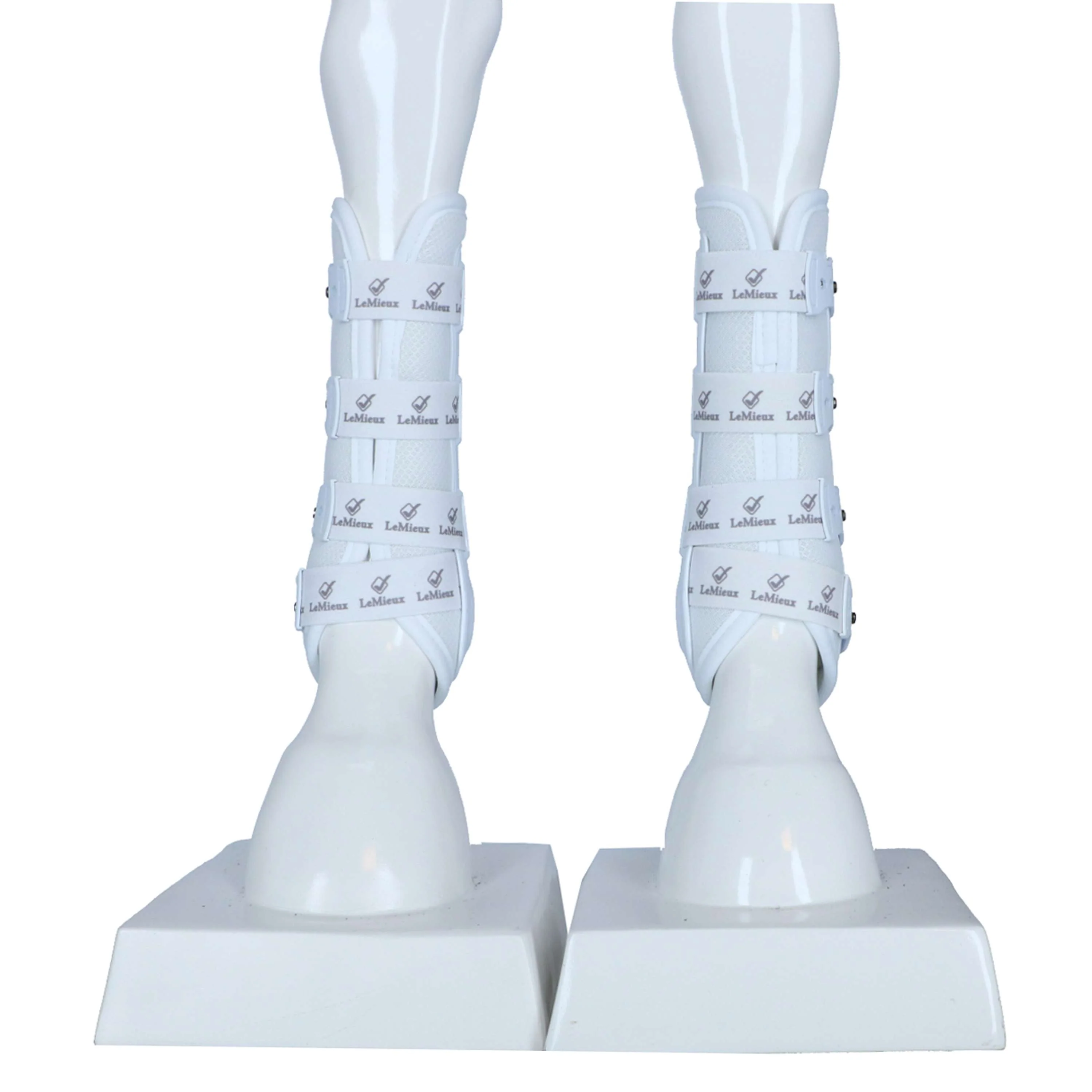 LeMieux Guêtres Snug Boots Ultramesh Hind Blanc - Image 2