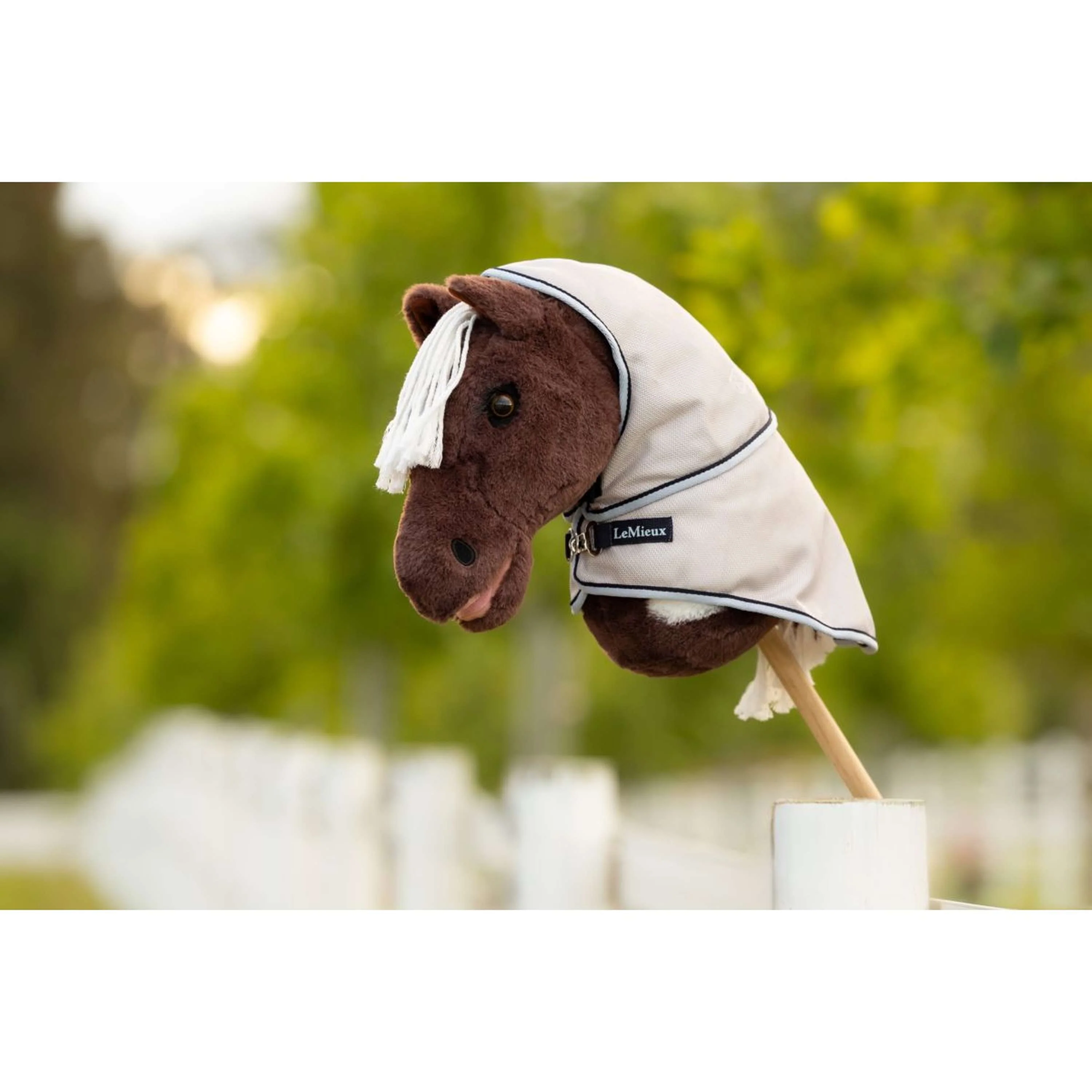 LeMieux Hobby Horse Couverture anti-mouches Gris - Image 2
